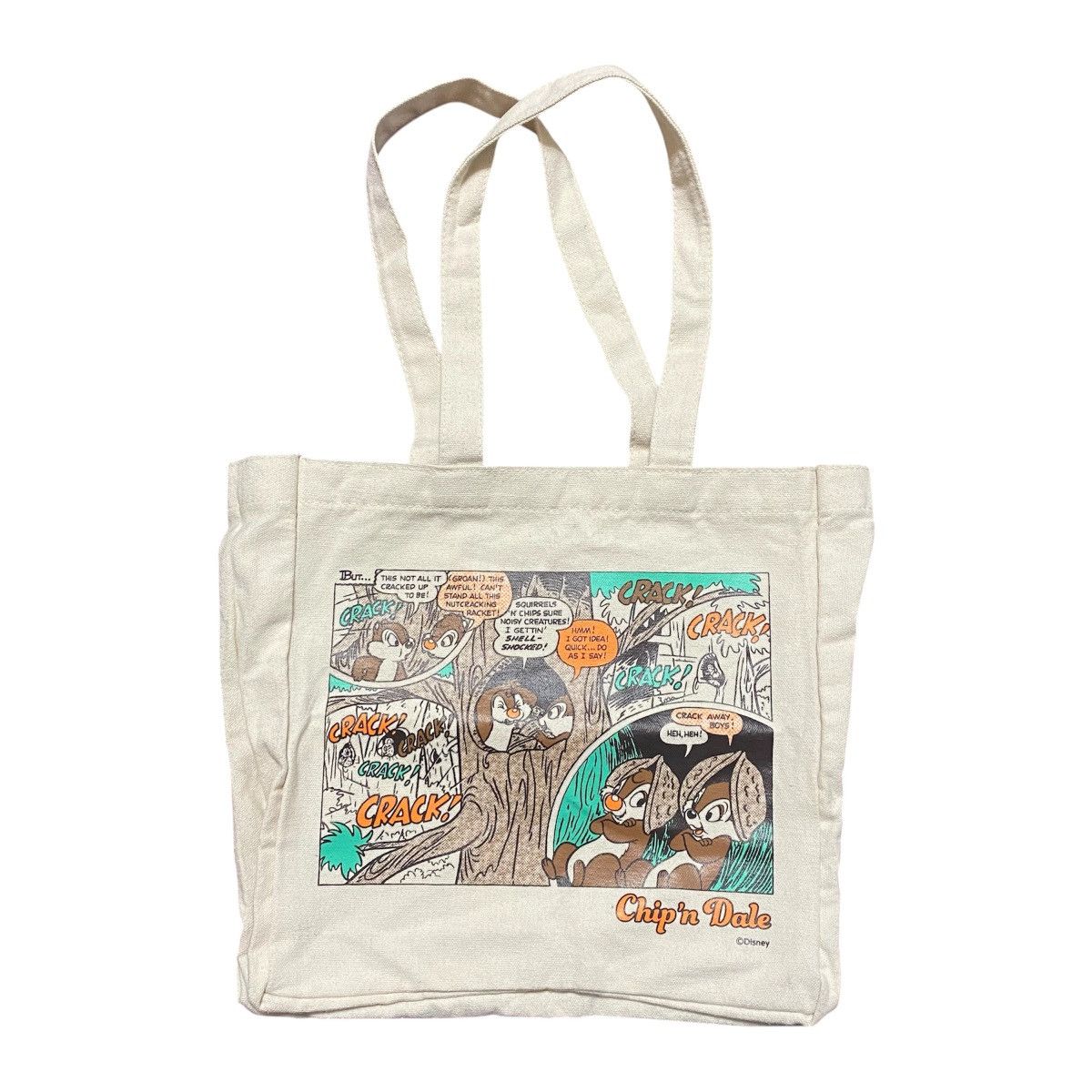 Cartoon Network Chip’n Dale Comic Scene Totebag Size ONE SIZE - 1 Thumbnail