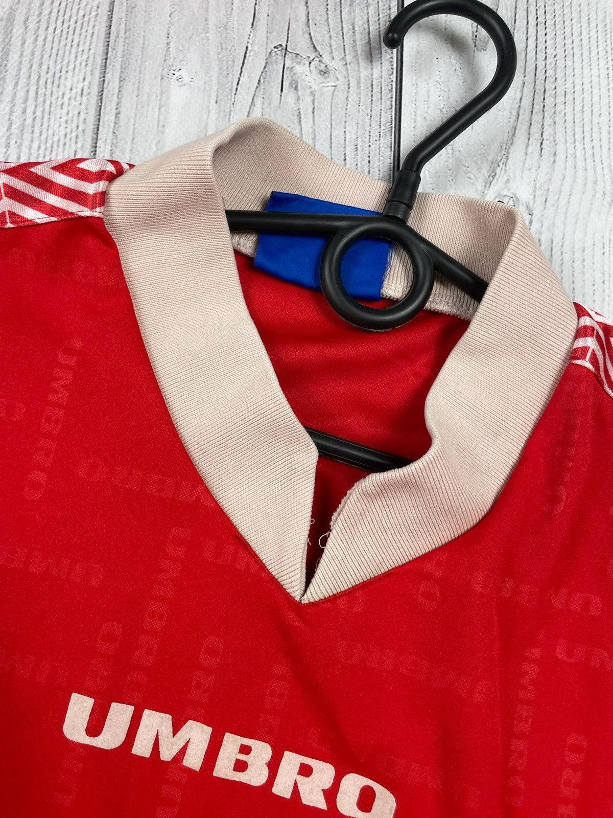 Umbro Vintage umbro soccer jersey long sleeve retro soccer team L Size US L / EU 52-54 / 3 - 10 Thumbnail