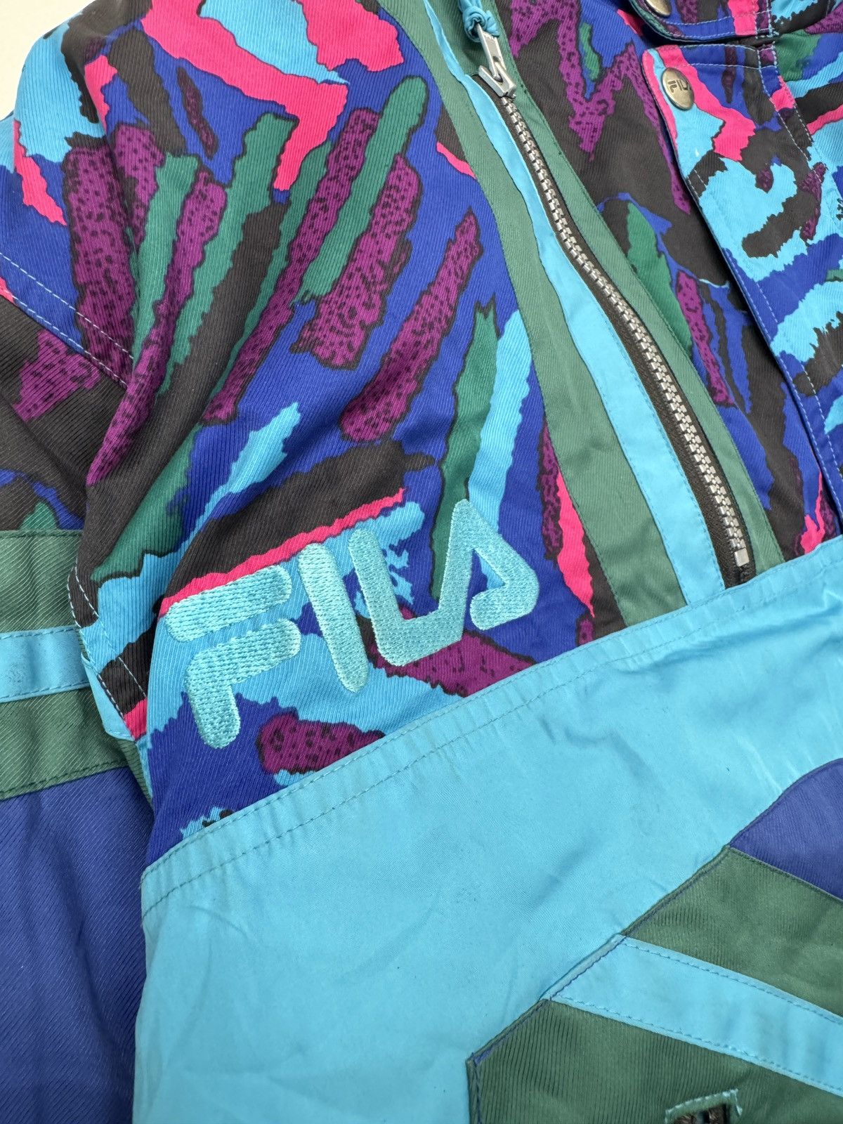 Fila Fila vintage women's ski jacket Size L / US 10 / IT 46 - 5 Thumbnail