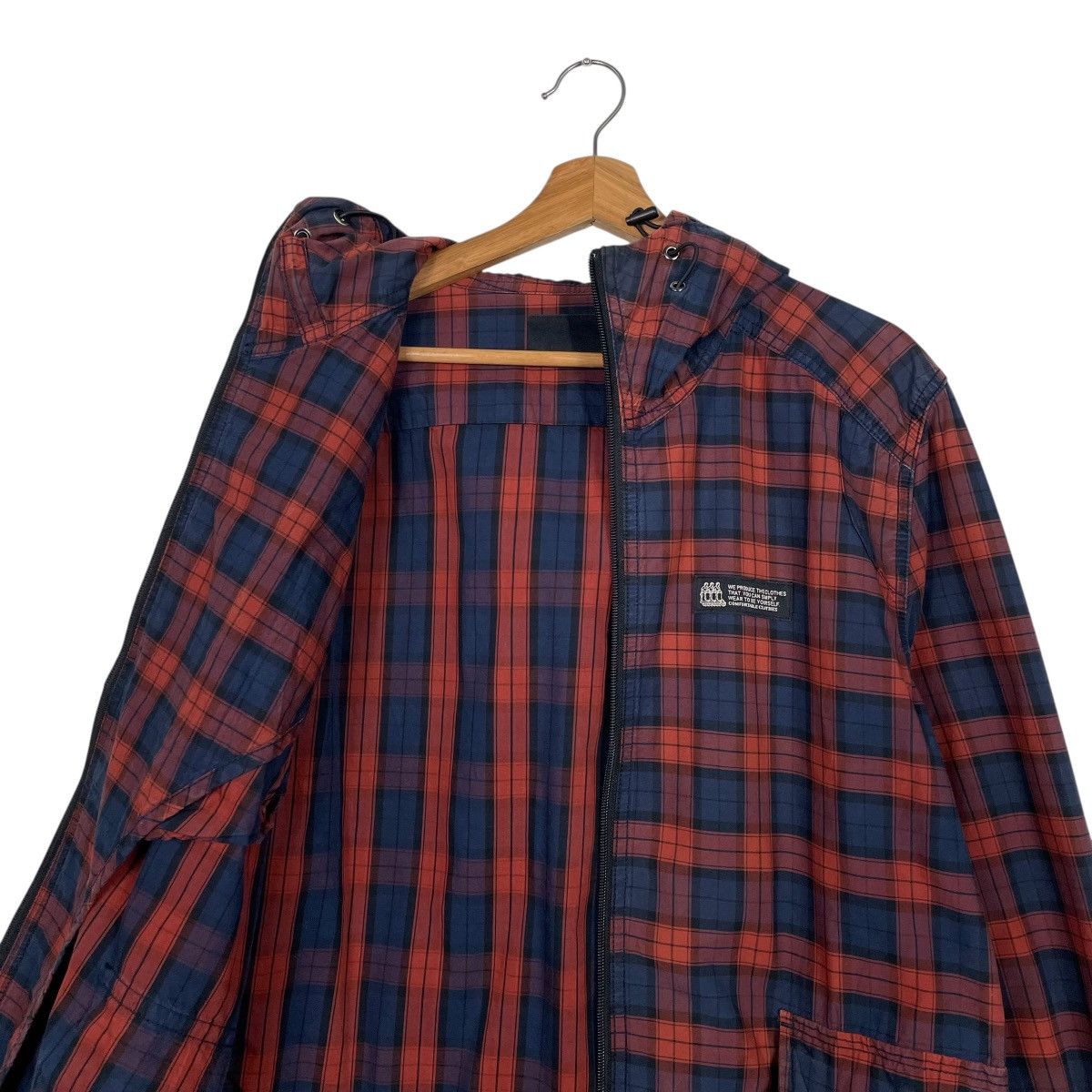 Japanese Brand Japanese Brand Sunny Clouds Hooded Tartan Jacket Size US M / EU 48-50 / 2 - 10 Thumbnail