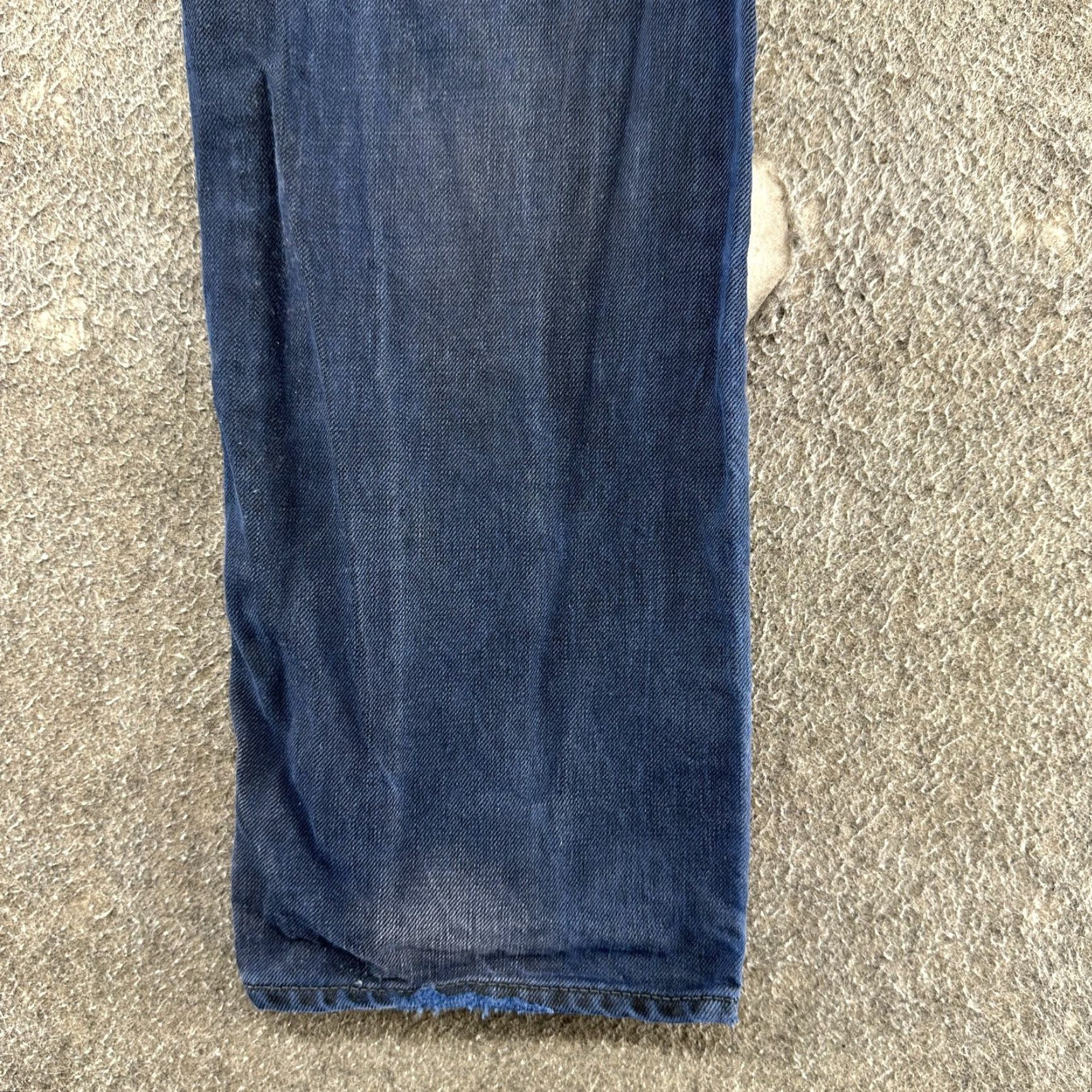 American Eagle Outfitters American Eagle Outfitters Jeans Mens 29x32 Blue Slim Fit Straight Leg Distressed Dark Wash 5-Pocket Denim Cotton N/A Cowboy Vintage No Mens Size US 29 - 4 Thumbnail