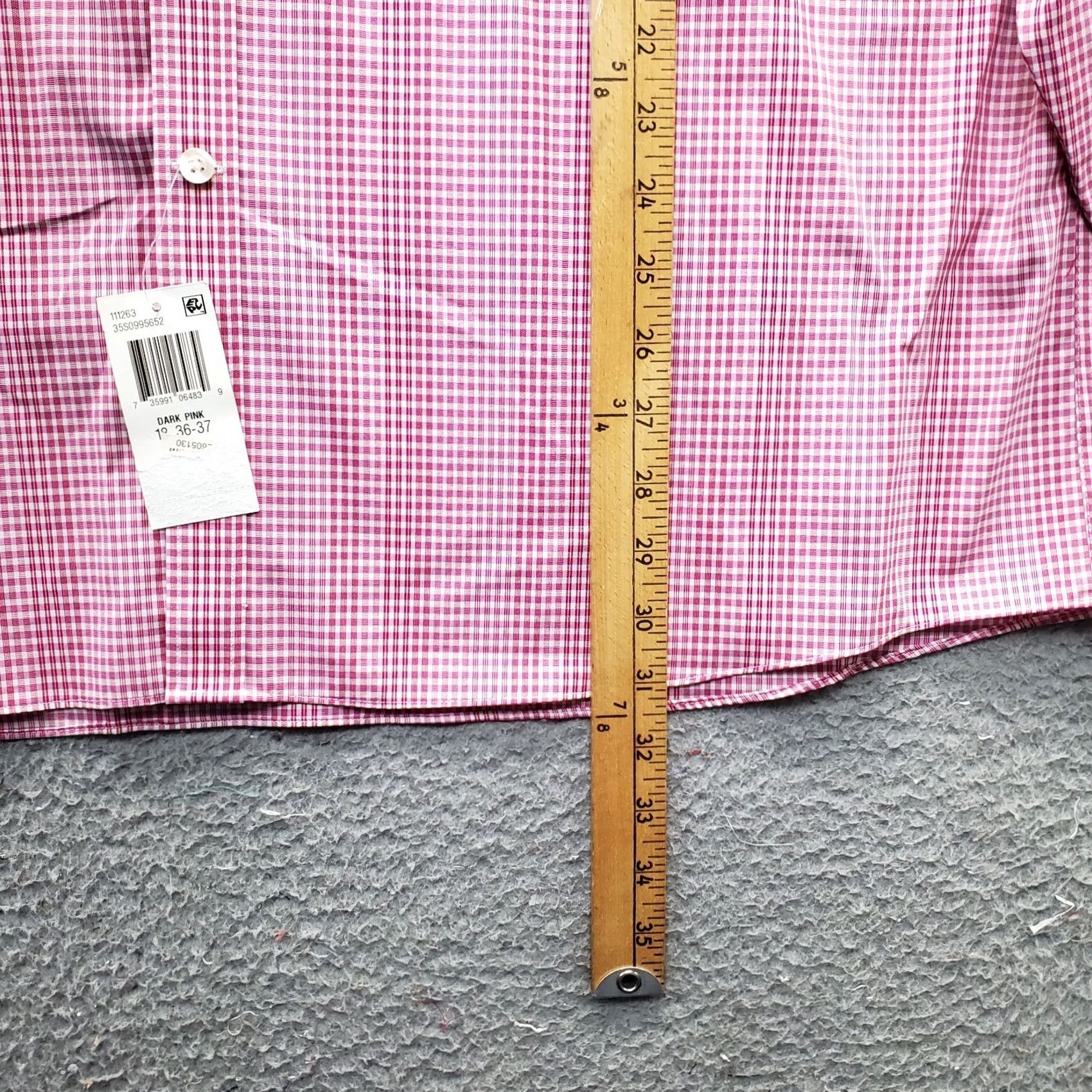 Michael Kors Michael Kors Dress Shirt Mens 18 Multi Checkered Regular Fit Non Iron Button Down XS Size 48R - 5 Thumbnail