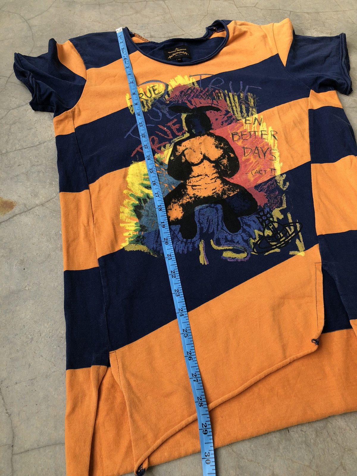 Vivienne Westwood Vivienne Westwood Anglomania Stripe Bunny Drum t-shirt Size US XS / EU 42 / 0 - 7 Thumbnail
