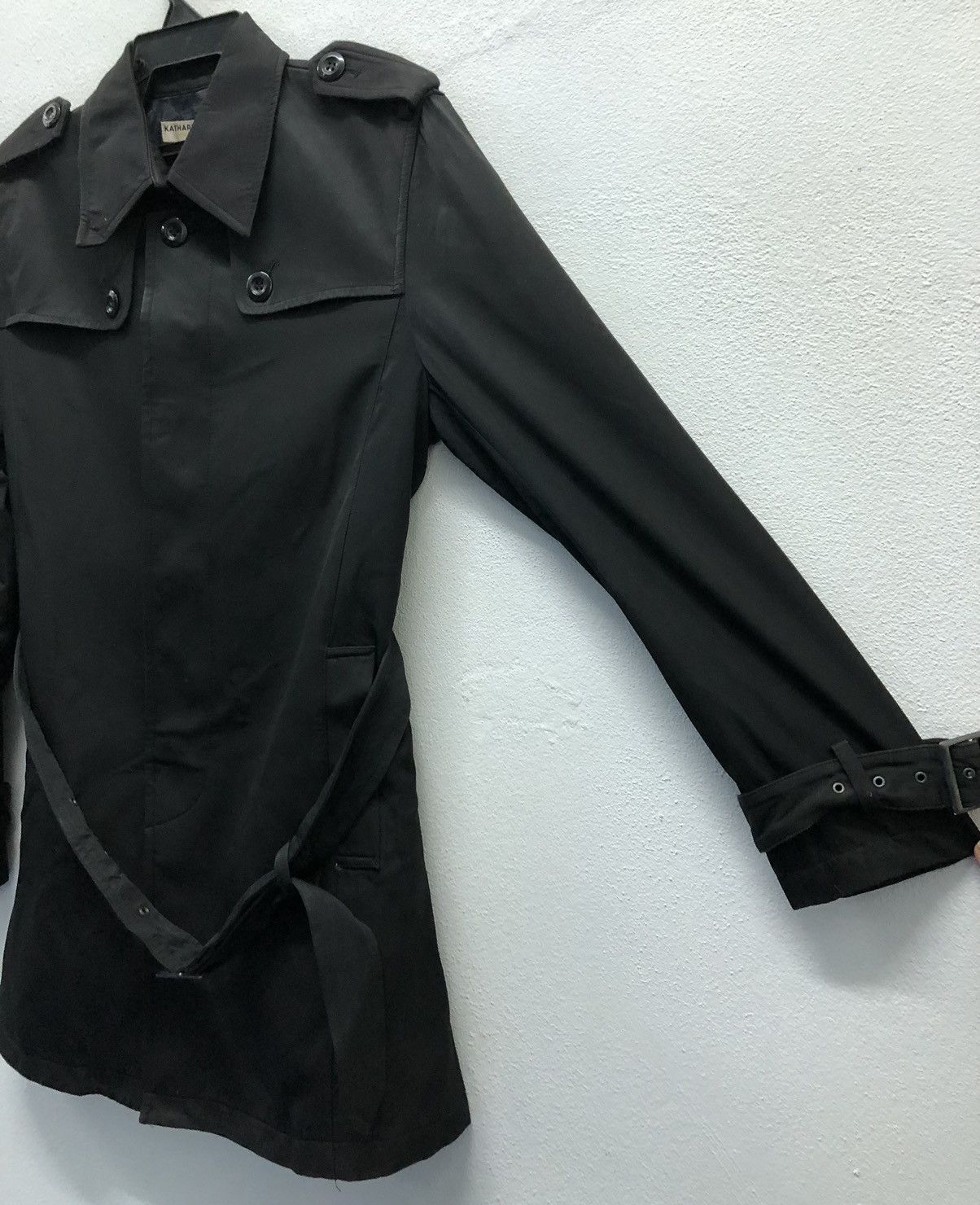 Katharine Hamnett London Vintage Katharine Hamnett London Coat Size L / US 10 / IT 46 - 4 Thumbnail
