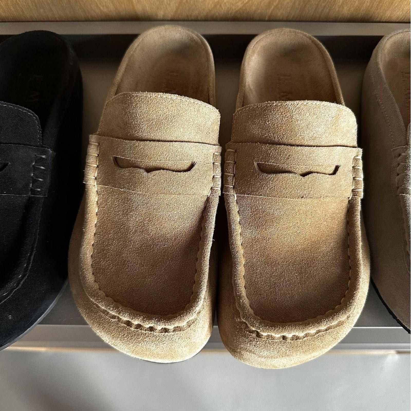 Other Suede Slip-On Loafers Size US 8.5 / EU 41-42 - 2 Thumbnail