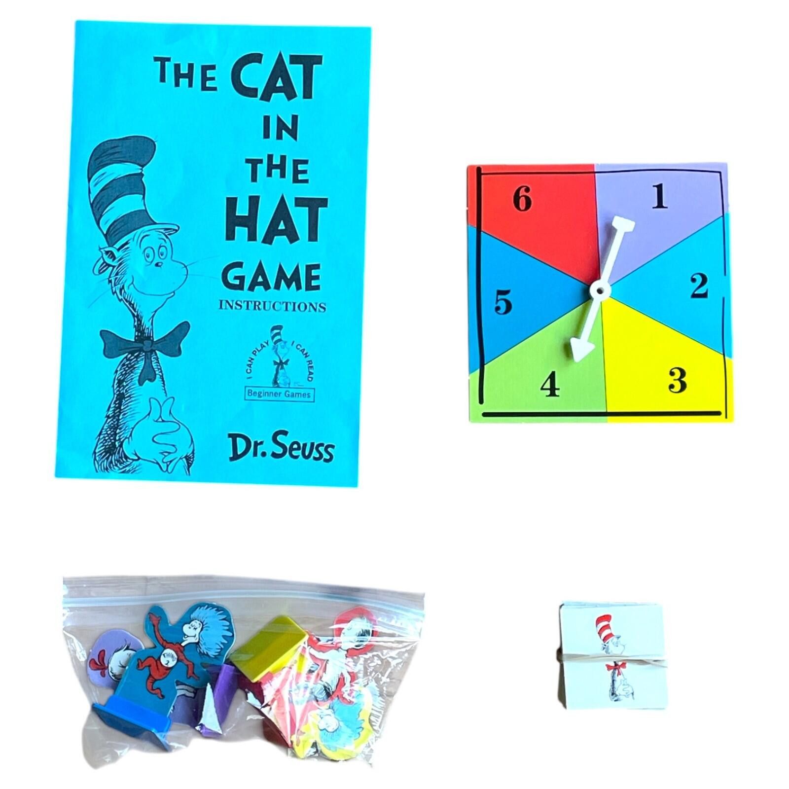 Other 1996 Cat in the Hat Board Game Dr Seuss 100% Complete CLEAN! Size ONE SIZE - 3 Thumbnail