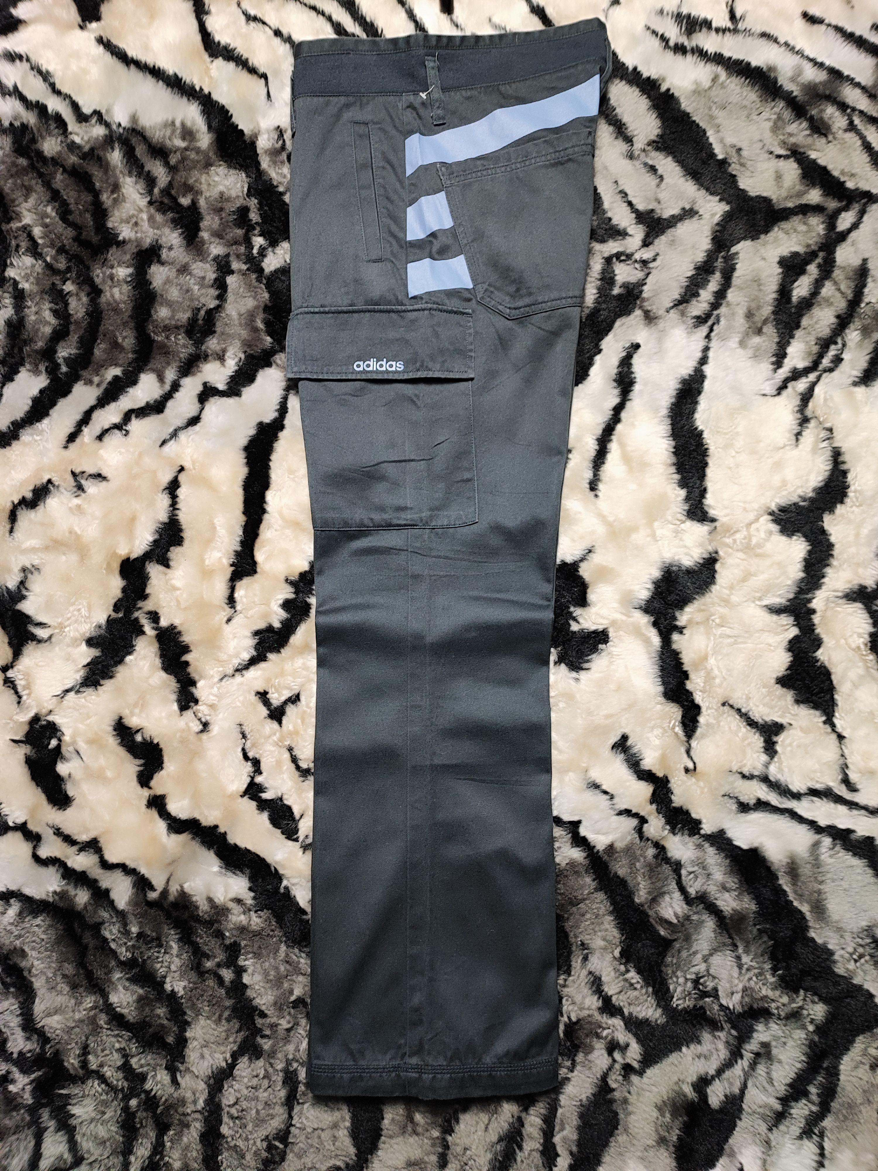 Adidas × Vintage Adidas Track Pants Cargo Baggy Size US 30 / EU 46 - 14 Thumbnail