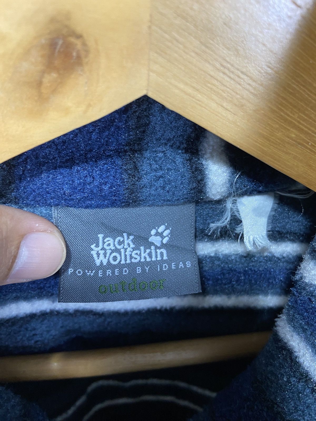 Jack Wolfskin × Japanese Brand Jack Wolfskin Tecnopile fleece half zipper jacket Size US M / EU 48-50 / 2 - 6 Thumbnail