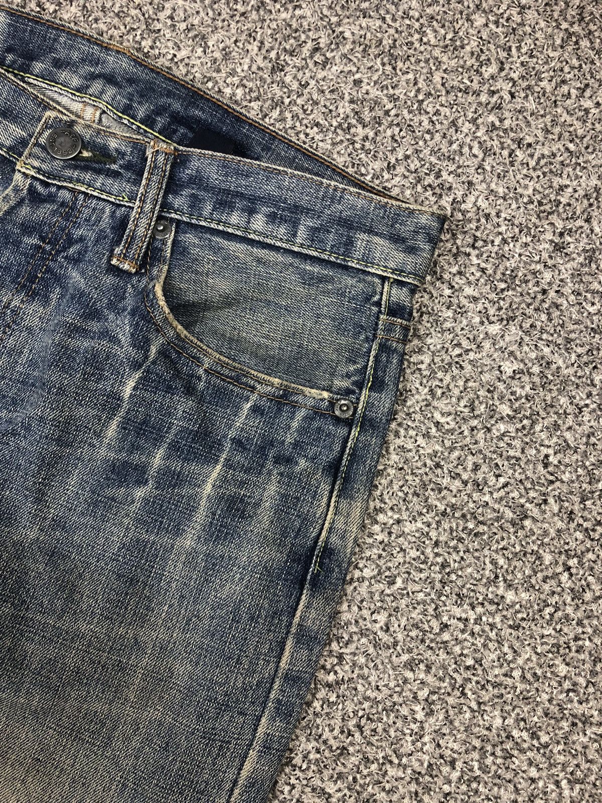 Abercrombie & Fitch Vintage Faded Abercrombie And Fitch Killburn Lowrise Jeans Size US 30 / EU 46 - 5 Thumbnail