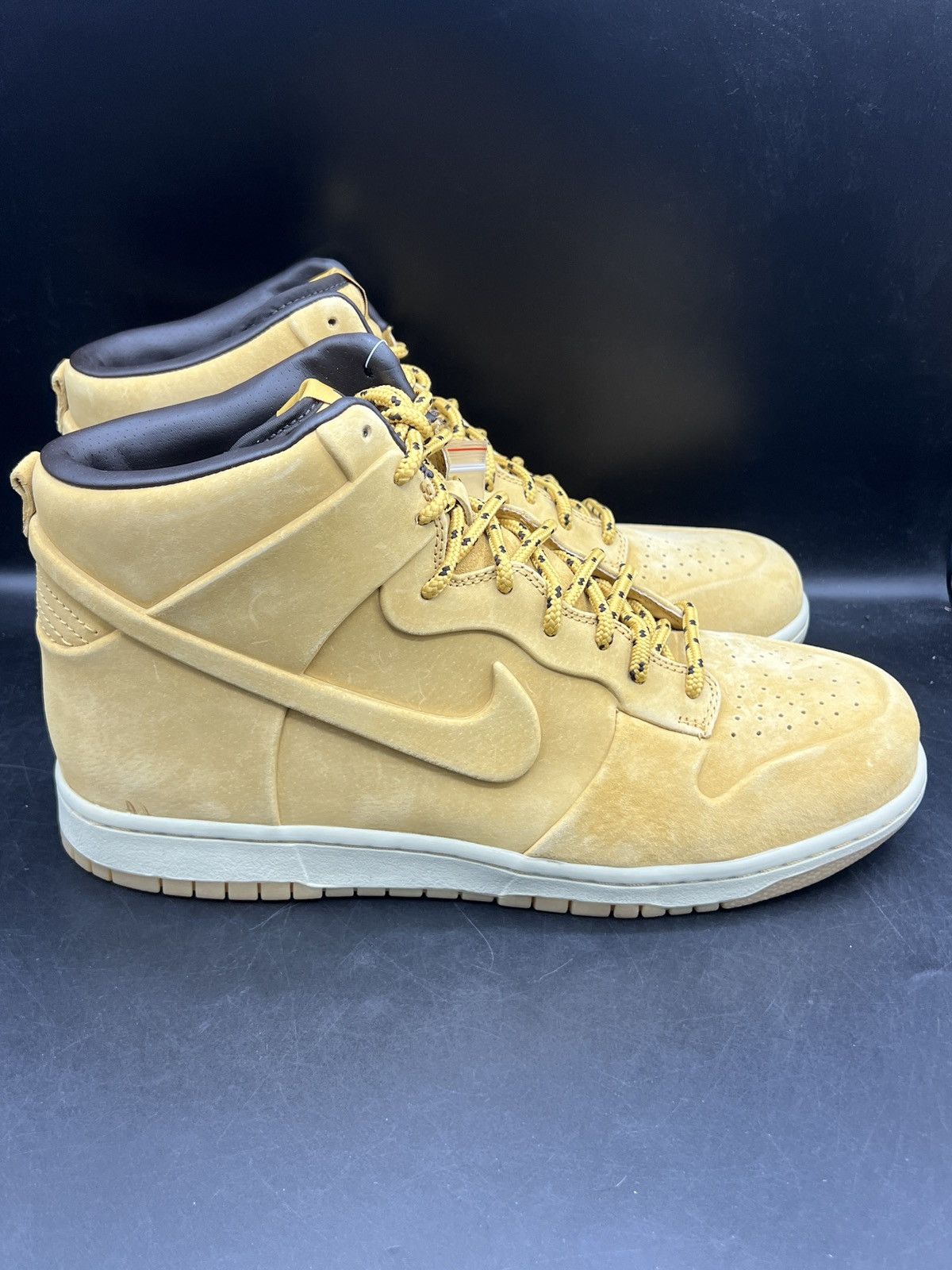 Nike Nike Dunk High Vac Tech Wheat Pack SZ. 11.5 DS OG ALL RARE Size US 11.5 / EU 44-45 - 2 Thumbnail