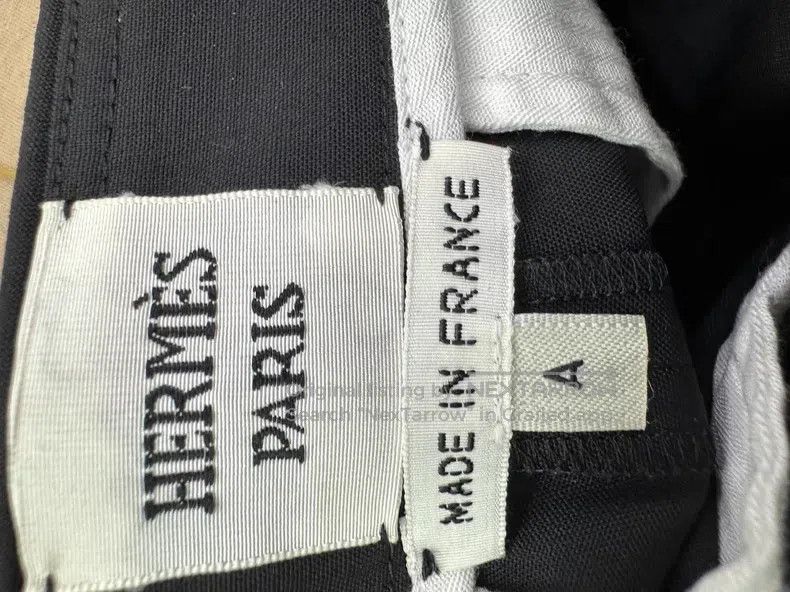 Hermes Hermes Black Half Skirt Pants Size 25" / US 0 / IT 36 - 3 Thumbnail