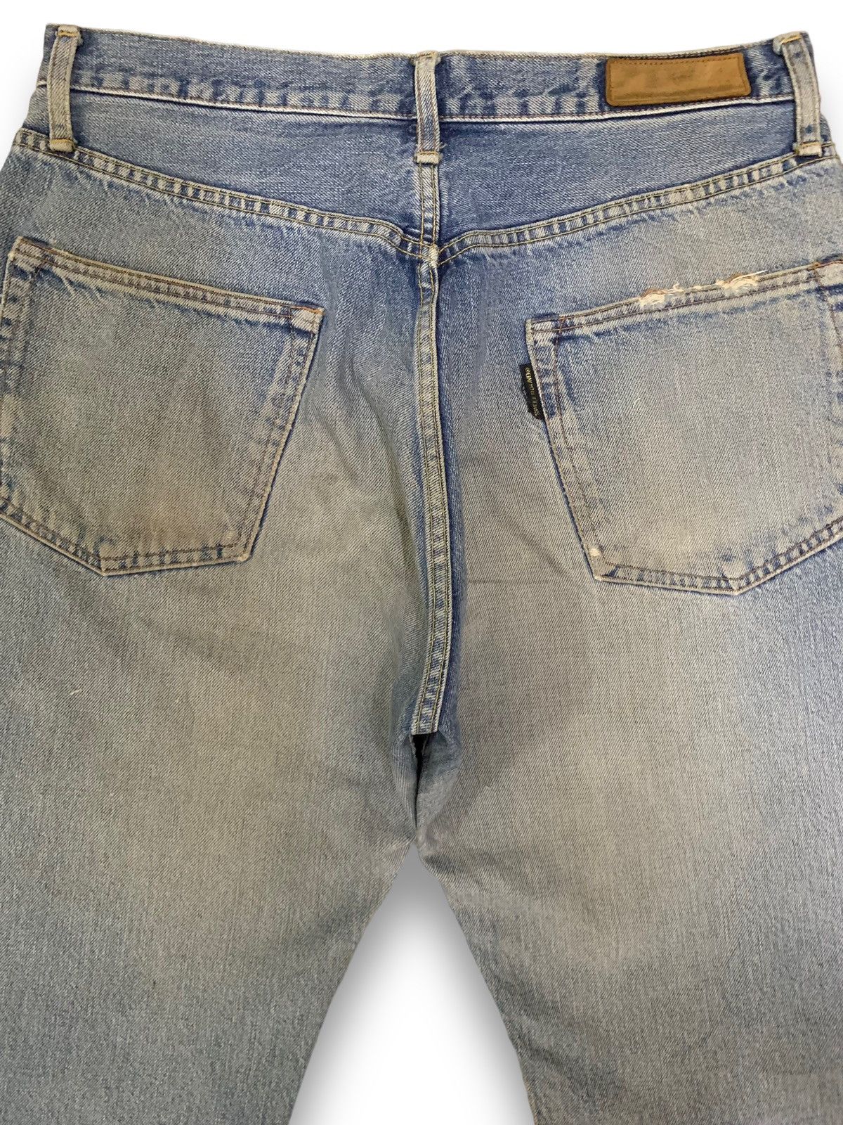 Hysteric Glamour Vintage Spellbound DMG Selvedge Patched Distressed Jeans Size US 32 / EU 48 - 15 Thumbnail