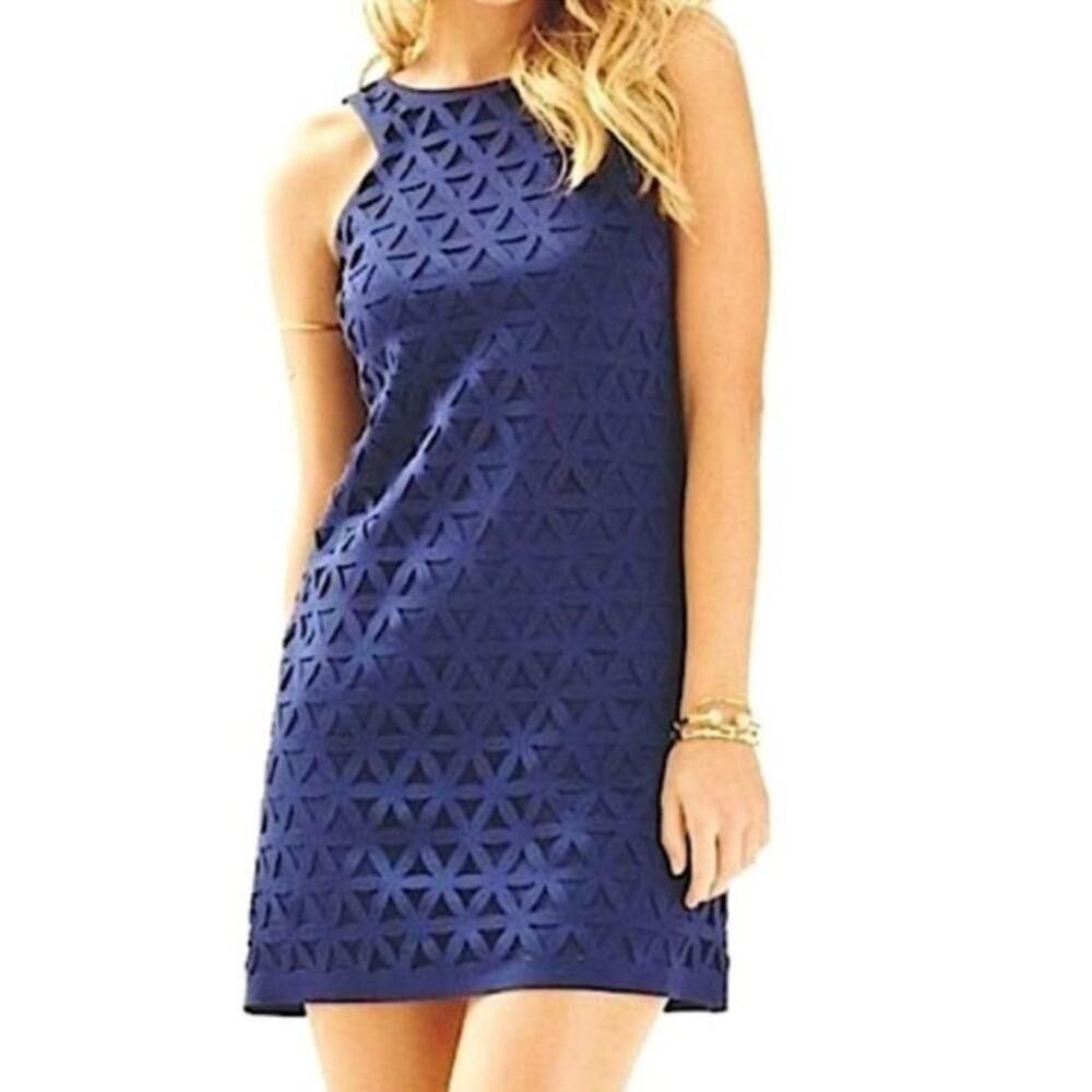 Designer Lilly Pulitzer l Mango Laser Cut Scuba Dress XXS Size XXS / US 00 / IT 34 - 1 Thumbnail