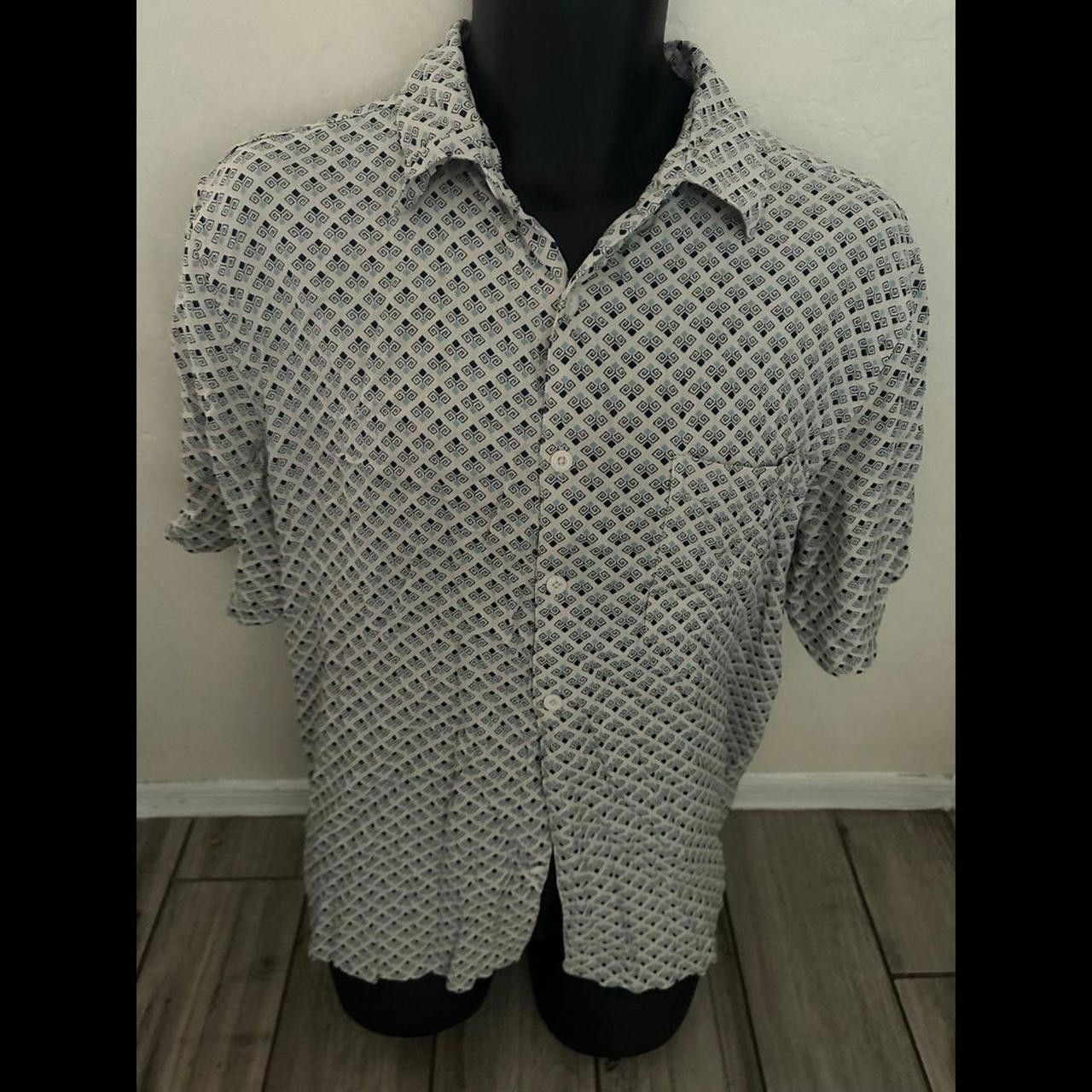 Designer Mens Used Vintage 100 Silk Size US L / EU 52-54 / 3 - 1 Thumbnail