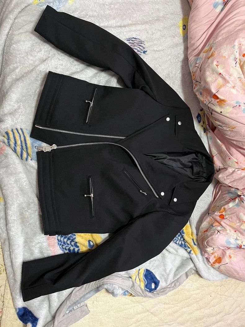 Yohji Yamamoto SYTE Black Biker Jacket - dmc