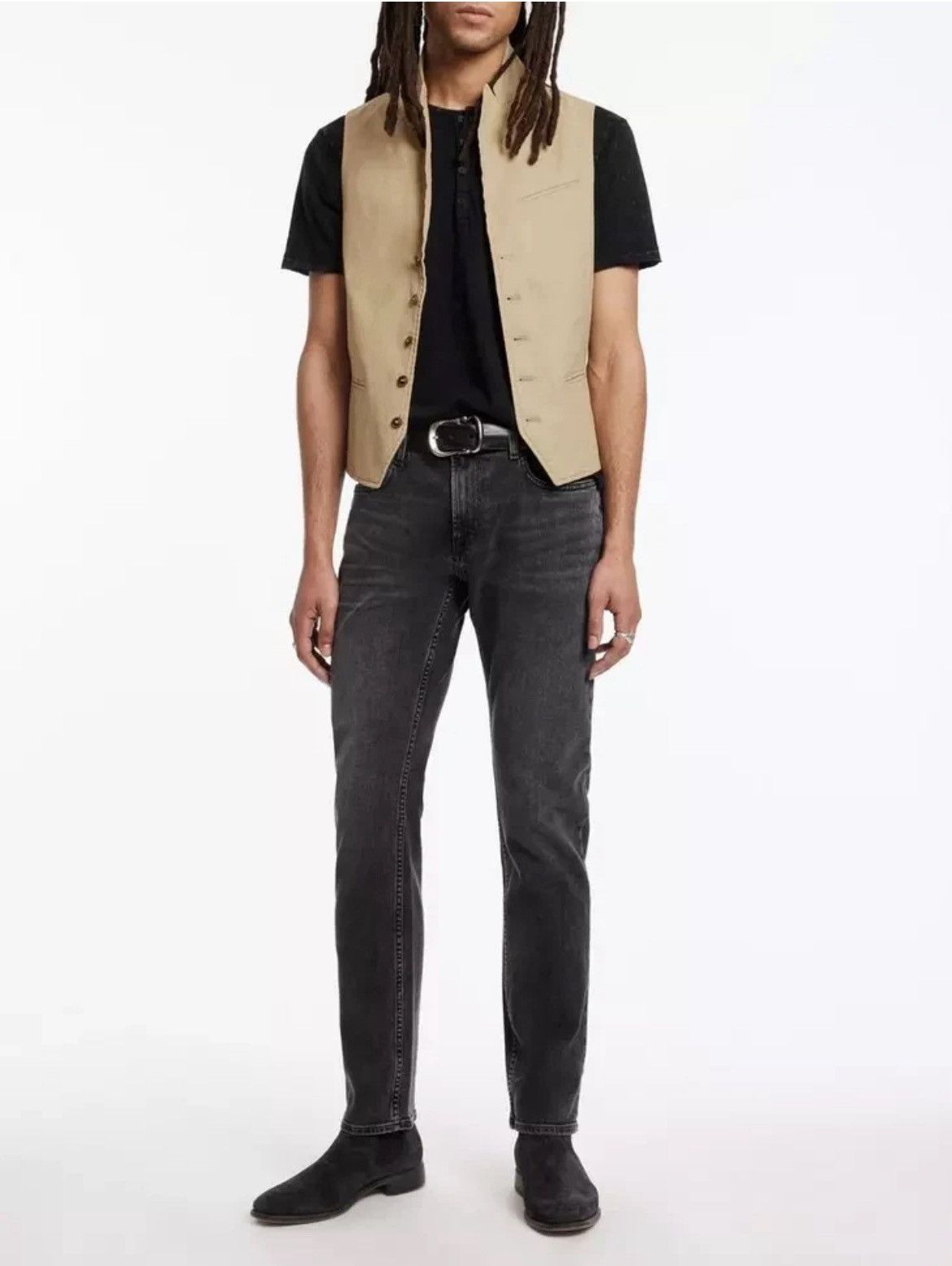 John Varvatos Woodward Vest Jacket EU46 US36 Size US S / EU 44-46 / 1 - 3 Thumbnail