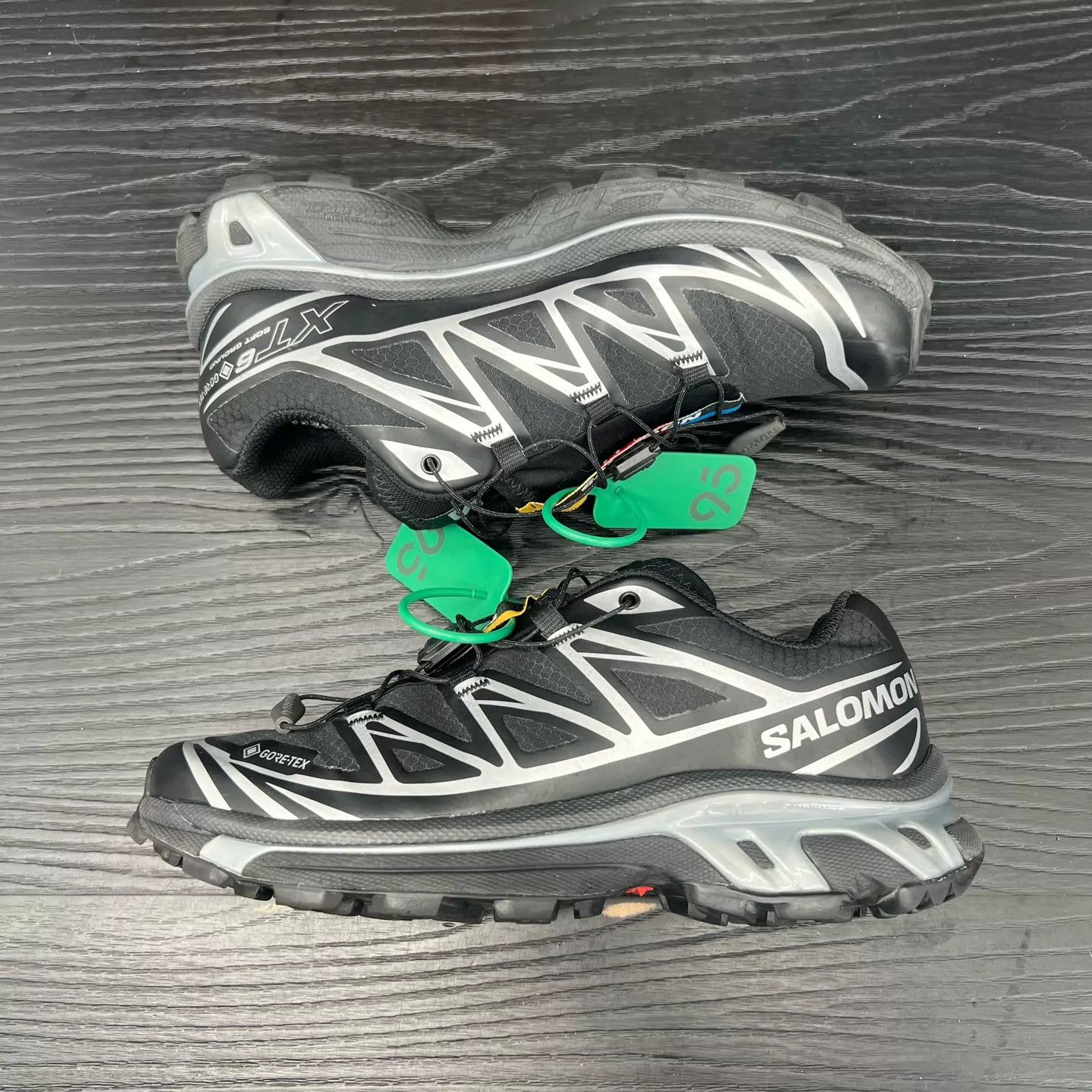 Salomon Salomon XT-6 Black Silver 38 with box Size US 7.5 / IT 37.5 - 5 Thumbnail