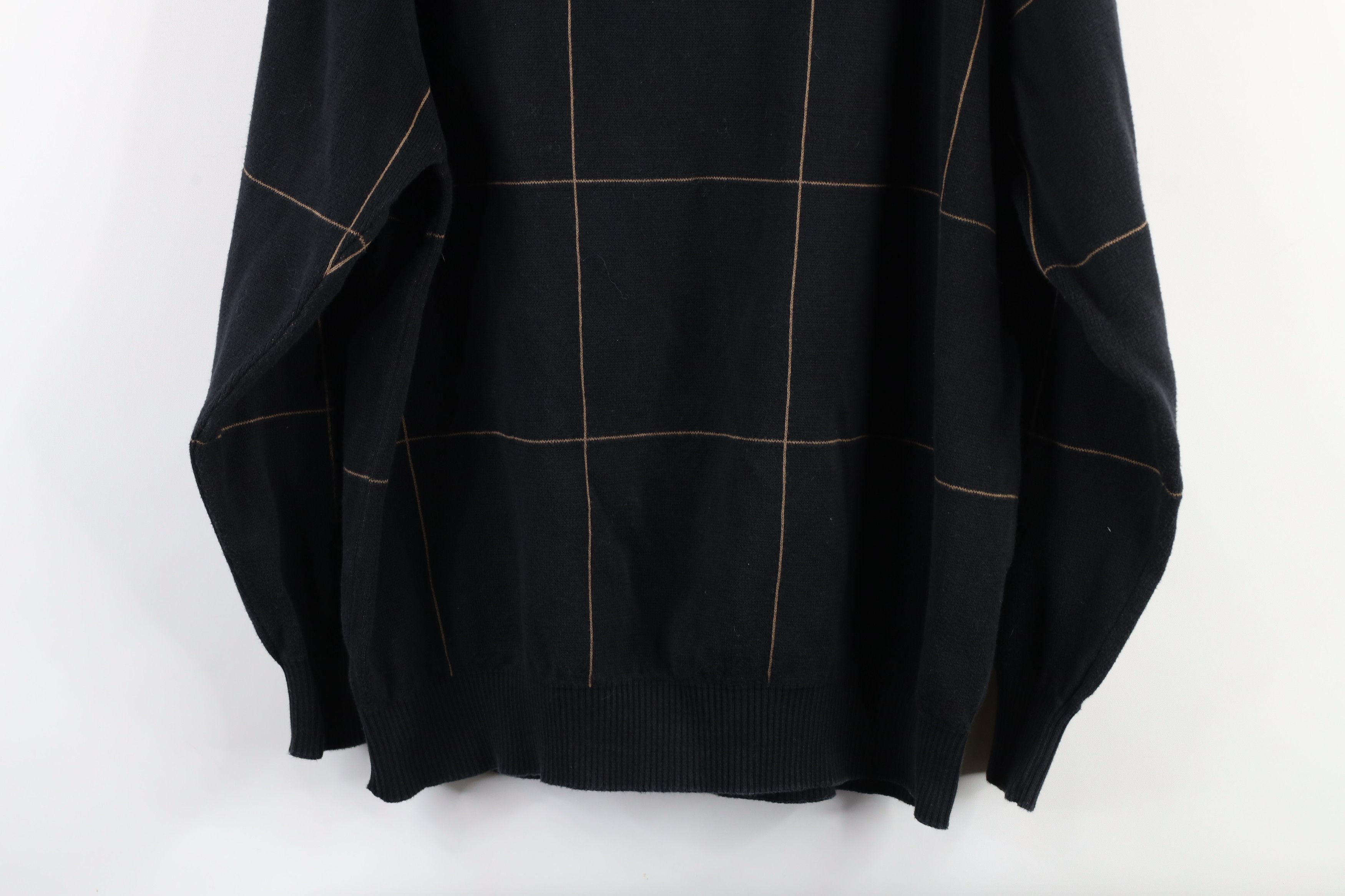 Vintage Vintage 90s Streetwear Heavyweight Pullover Collared Sweater Size ONE SIZE - 9 Thumbnail