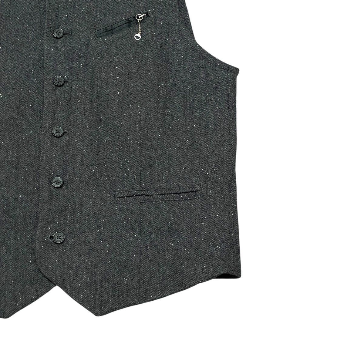 Diesel Vintage Diesel Wool Blend Buttoned Down Vest Size 42L - 3 Thumbnail
