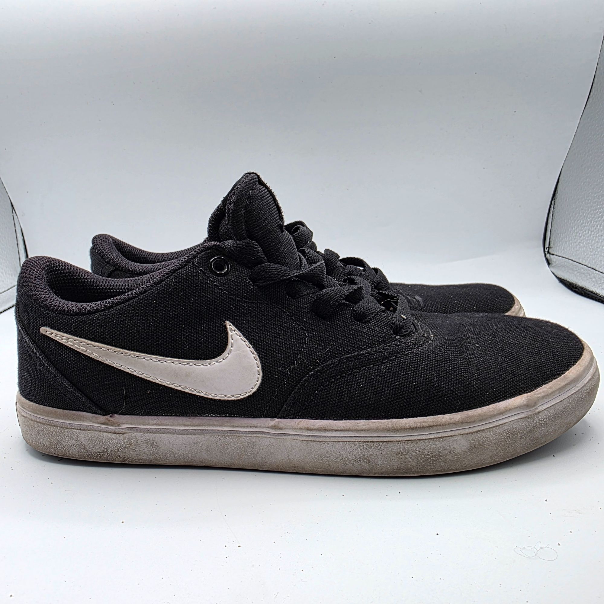 Nike Nike SB Check Solarsoft Womens 6.5 Black Casual Shoes Sneake Size US 6.5 / IT 36.5 - 12 Thumbnail