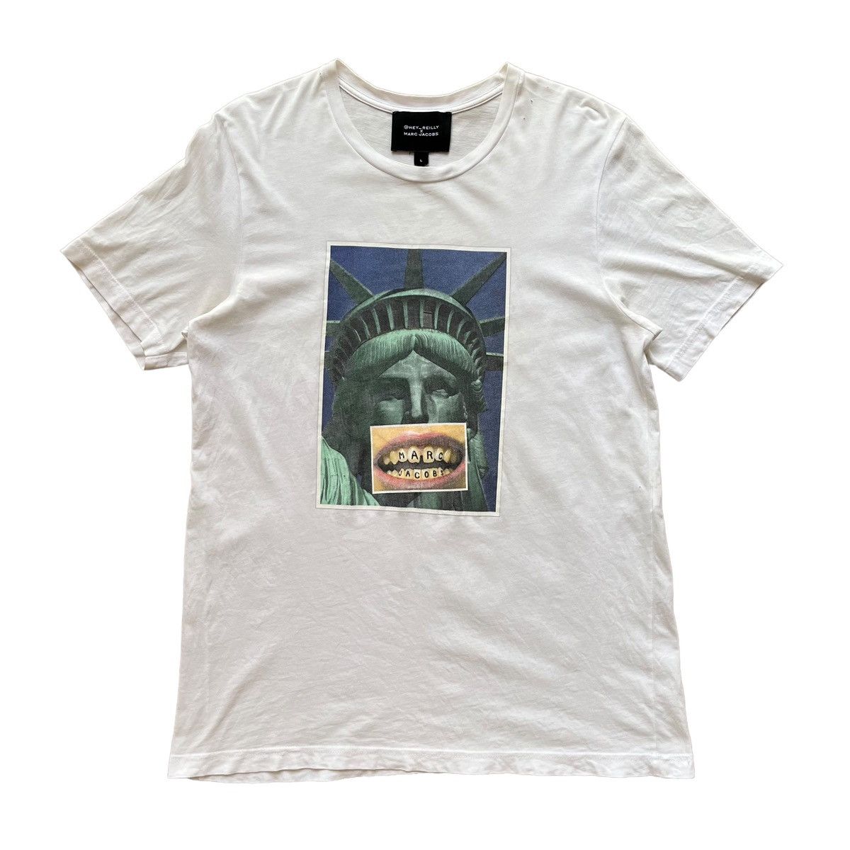 Designer × Marc Jacobs Marc Jacobs X Hey_Reilly Tee Size US L / EU 52-54 / 3 - 1 Thumbnail