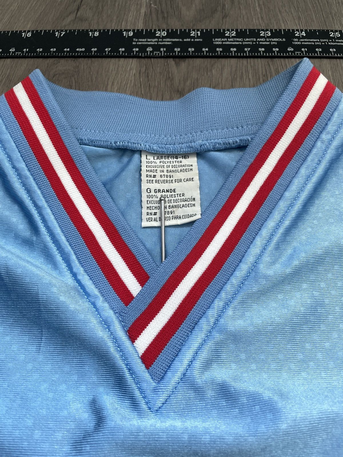 NFL Vintage Houston Oilers “Team Logo” Jersey (Sz. L) Size US L / EU 52-54 / 3 - 3 Thumbnail
