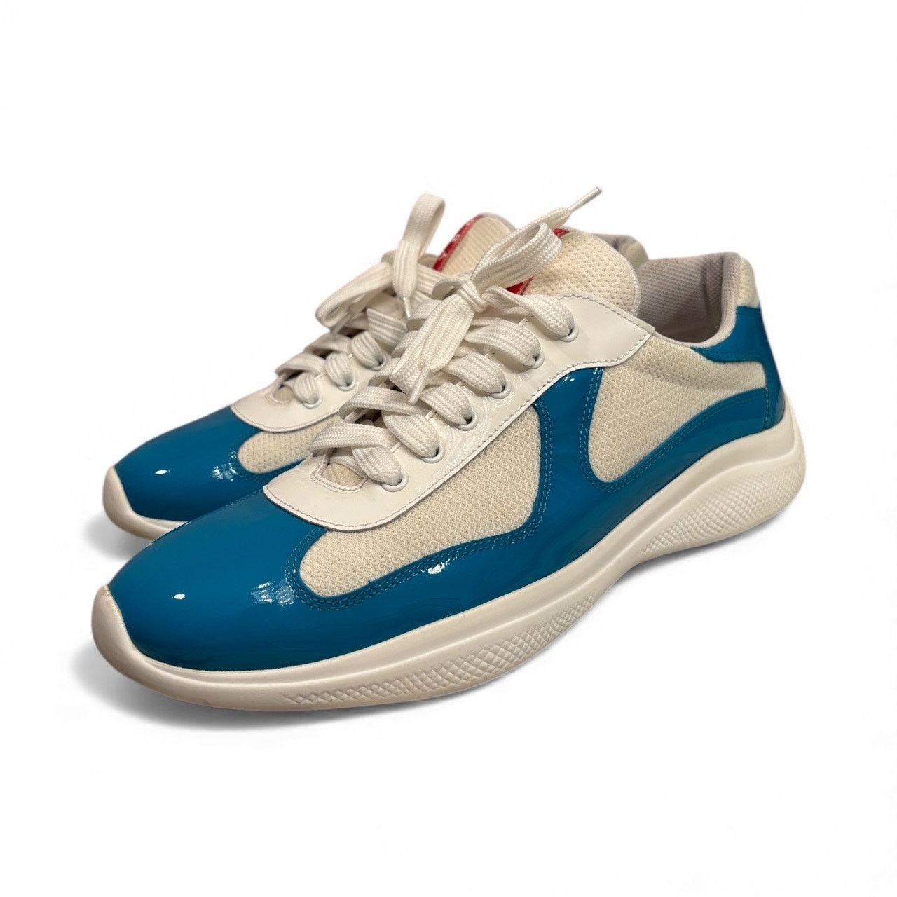 Prada America’s Cup Sneakers “White Blue” 10.5UK / 11.5US