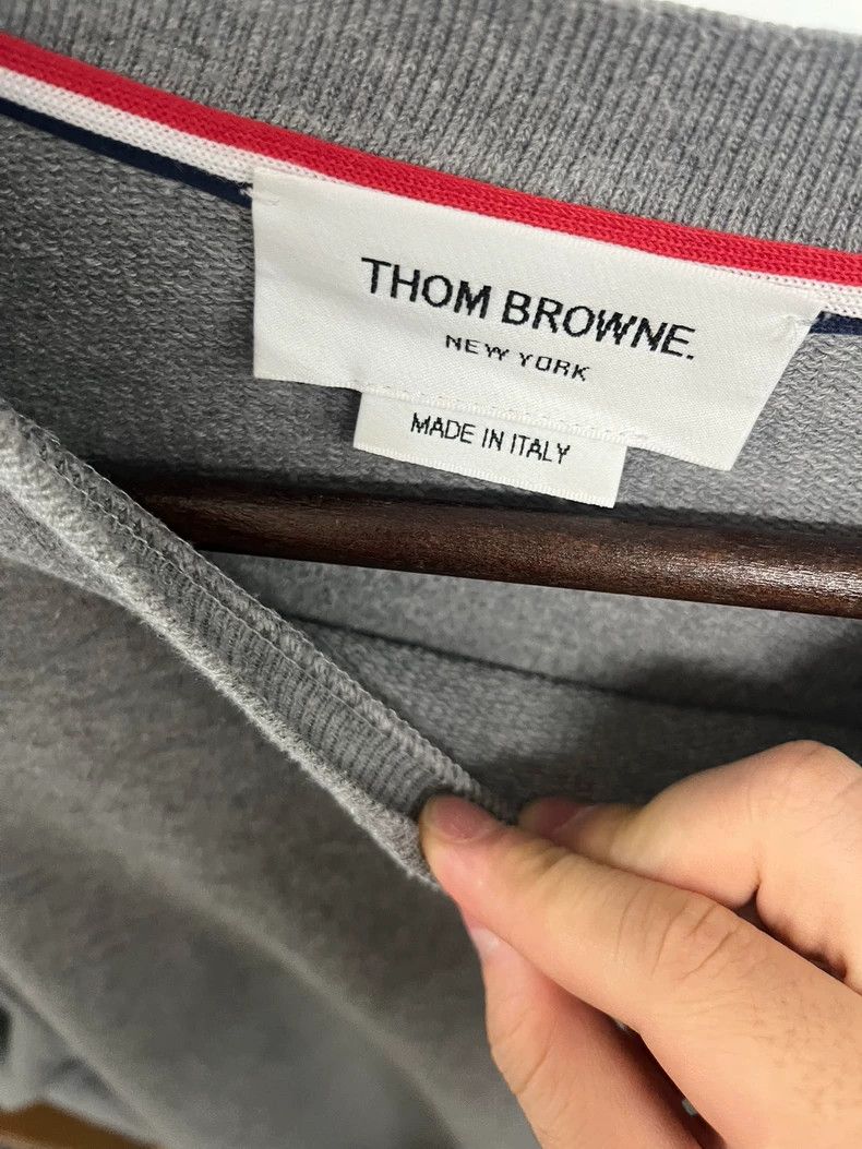 Thom Browne Thom Browne Grey long sleeves Size US M / EU 48-50 / 2 - 2 Thumbnail
