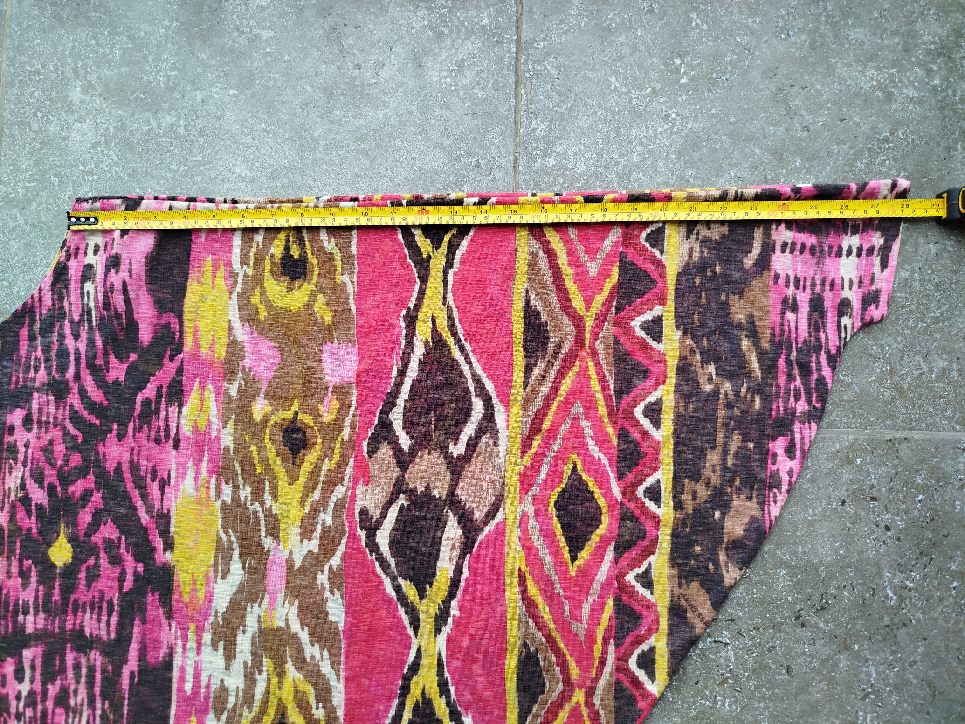 Miss Sixty Dress Tunic One Shoulder Boho Tribal Italy Vintage Y2K Size M / US 6-8 / IT 42-44 - 8 Thumbnail