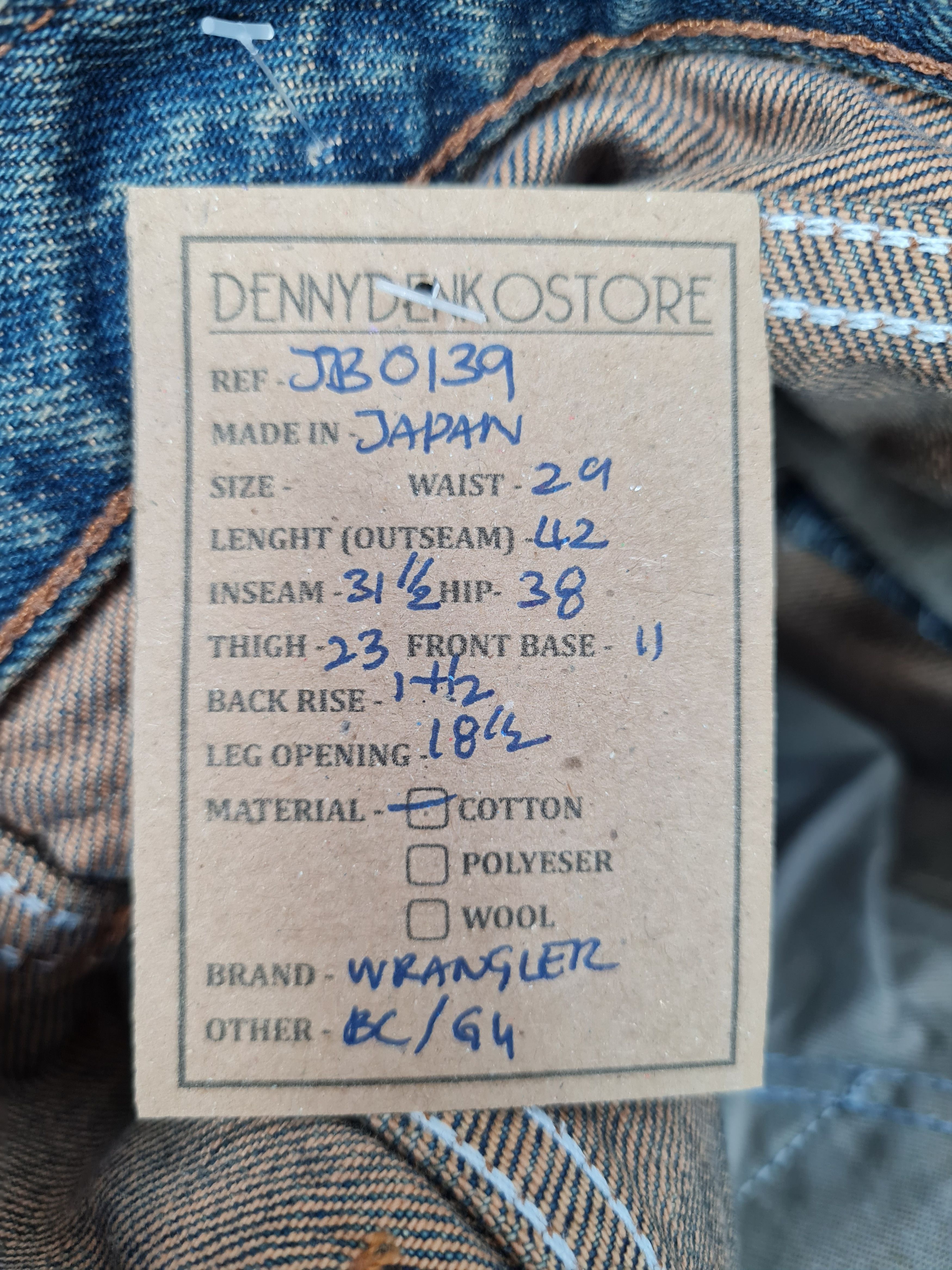 Wrangler Vtg WRANGLER Bootcut Flare Jeans Size 29x31.5 Jeans JB0139 Size US 29 - 11 Thumbnail