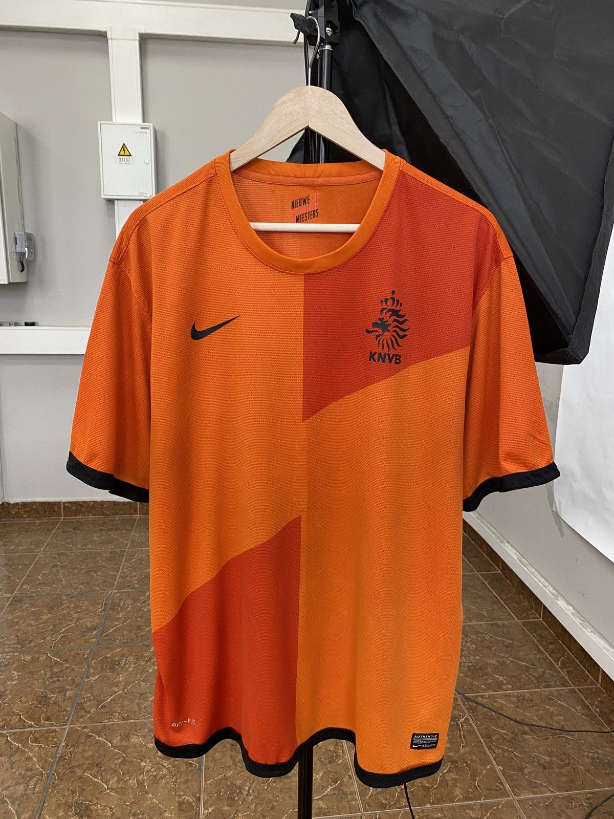 Nike 🇳🇱 2012 Nike KNVB Netherlands Soccer Jersey Rare Retro Hype Size US XL / EU 56 / 4 - 1 Thumbnail