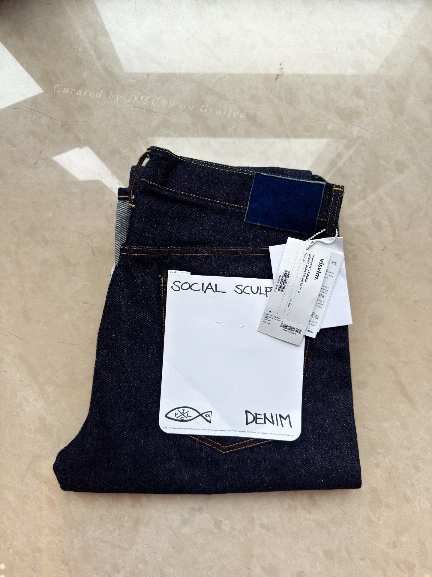 Visvim VISVIM SOCIAL SCULPTURE Denim 20RW Jeans Size US 36 / EU 52 - 1 Thumbnail
