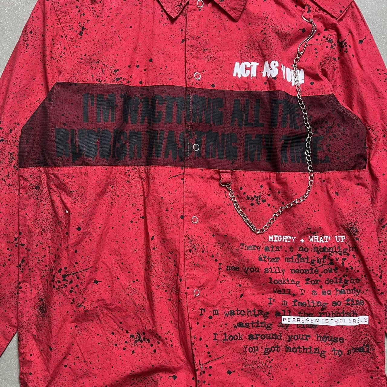 If Six Was Nine × Japanese Brand × Le Grande Bleu (L.G.B.) Badger Japanese Brand Shirt punk Size US L / EU 52-54 / 3 - 4 Thumbnail