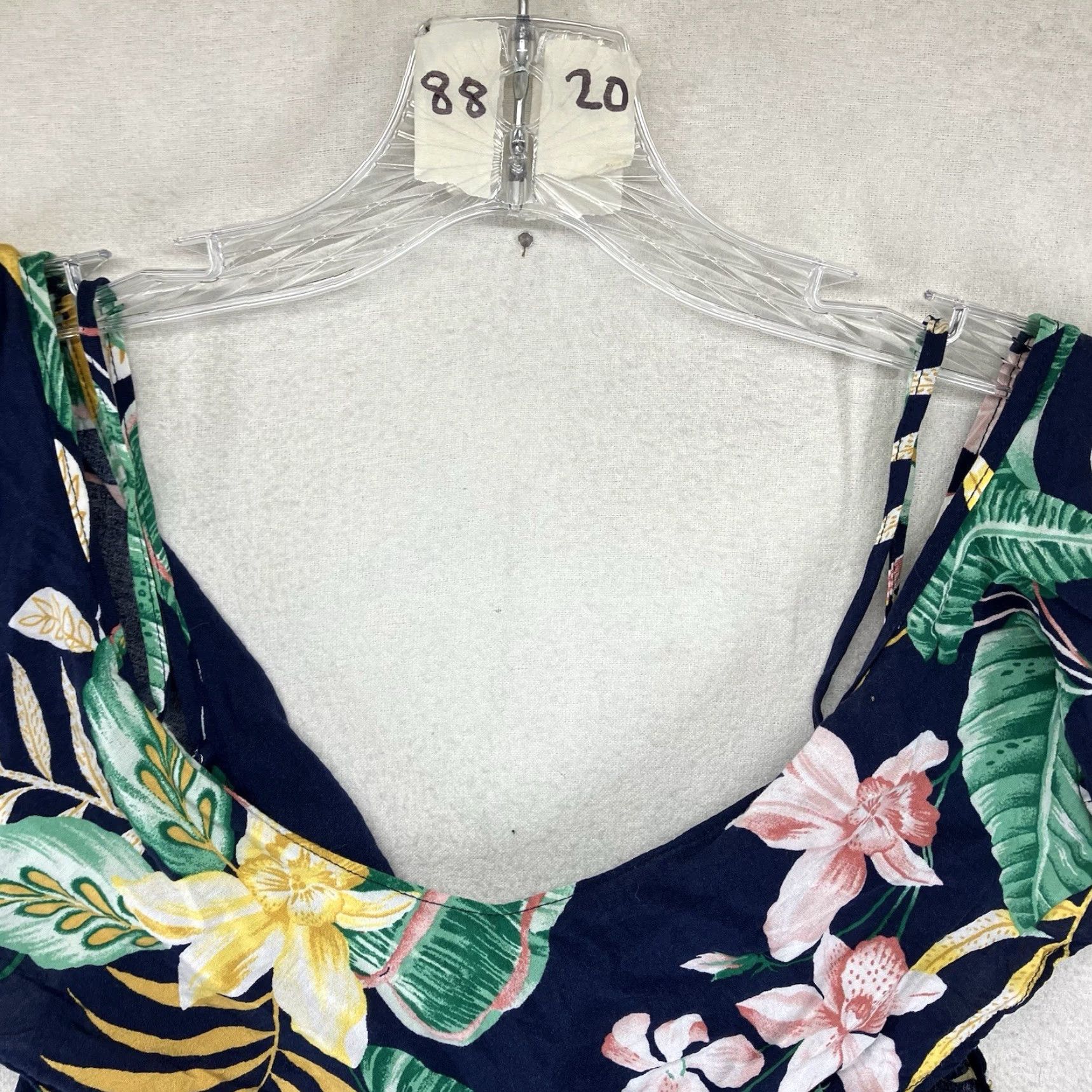 Old Navy Old Navy Women's Blouse XS Floral Hawaiian Summer Casual Flutter Sleeve Rayon 90s Multicolor Size XS / US 0-2 / IT 36-38 - 4 Thumbnail