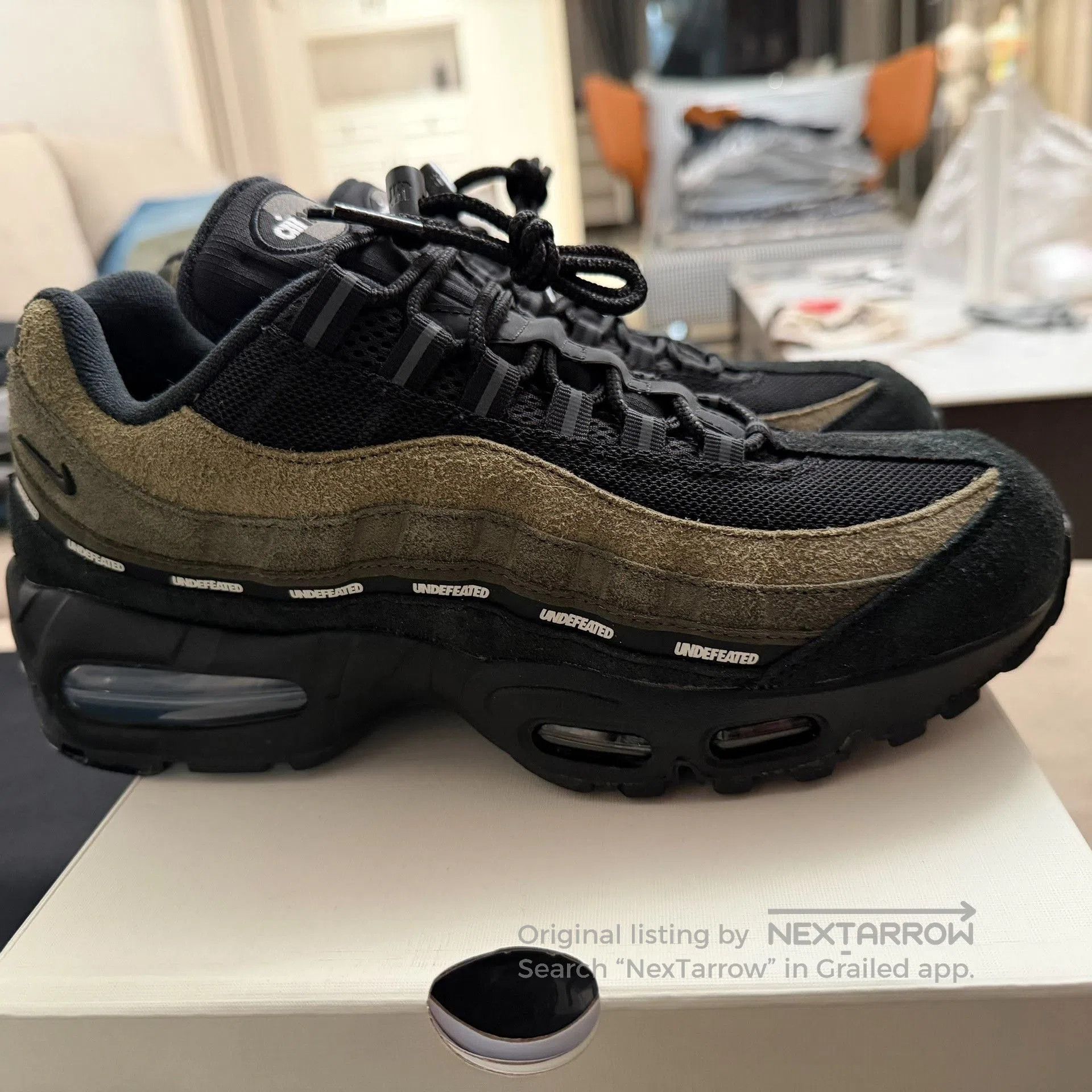 Undefeated UNDEFEATED x Nike Air Max 95 SP. Size US 9.5 / EU 42-43 - 2 Thumbnail