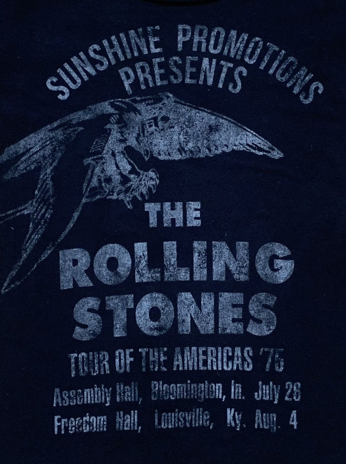 Band Tees × Bravado × The Rolling Stones Sunshine Promotions Presents The Rolling Stone Tour ‘76 Tee Size S / US 4 / IT 40 - 8 Thumbnail