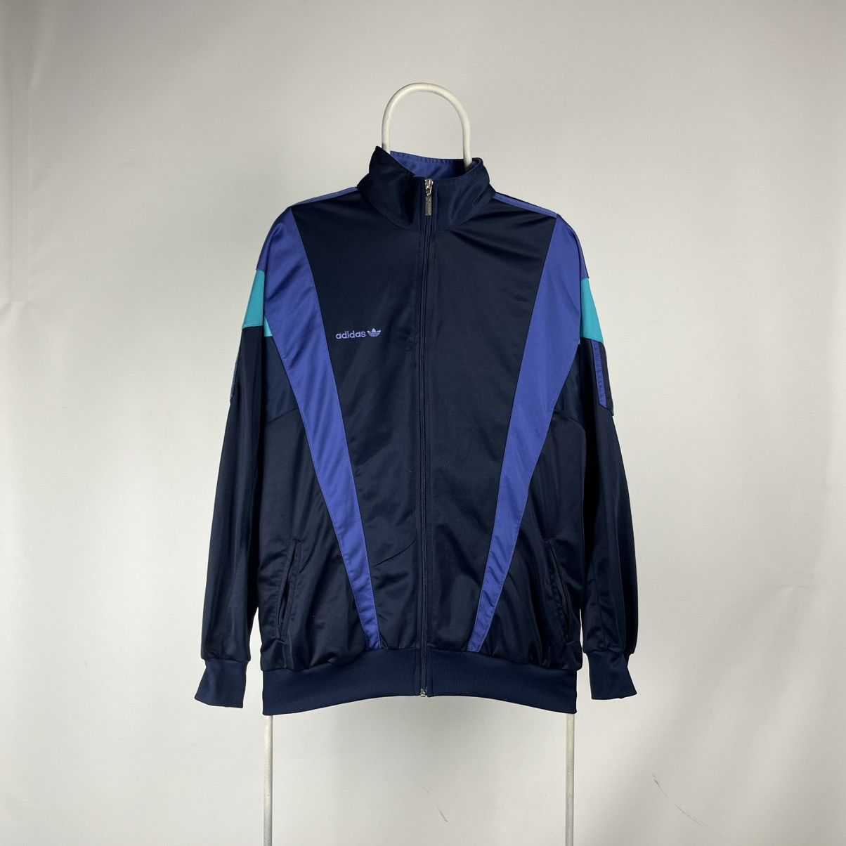 トップス adidas/DESCENTE/TREFOIL/track jacket adidas 70s Vintage Descente Trefoil logo Track jacket 4 blue