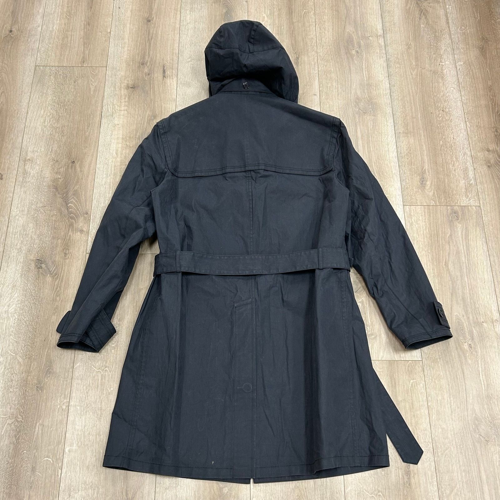 Gucci Gucci Navy Hooded Trench Coat Jacket size 50 B5 Size US M / EU 48-50 / 2 - 11 Thumbnail