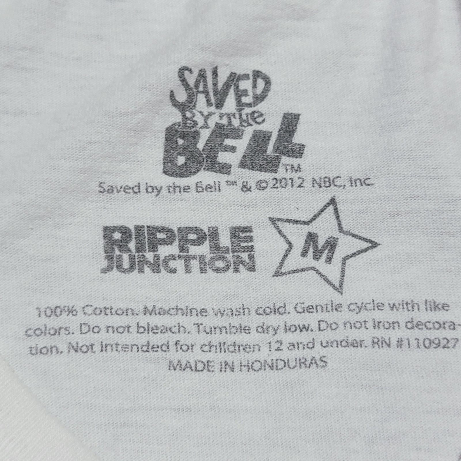 Ripple Junction Saved By The Bell Unisex Tee Kelly Kapowski - Size Medium Size M / US 6-8 / IT 42-44 - 4 Thumbnail