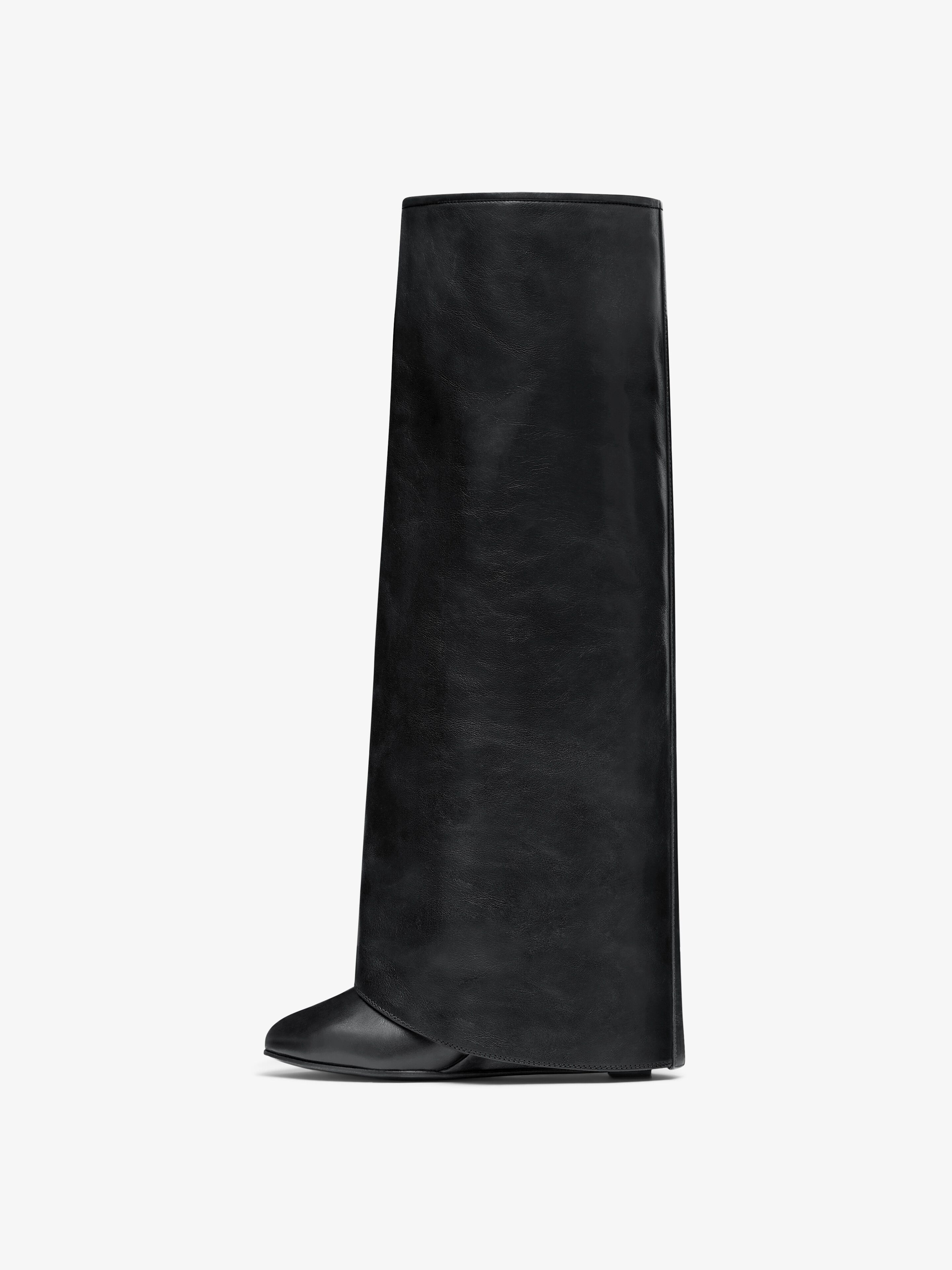 Givenchy oc11z0725 Shark Lock Boots in Black Size US 7 / IT 37 - 4 Thumbnail