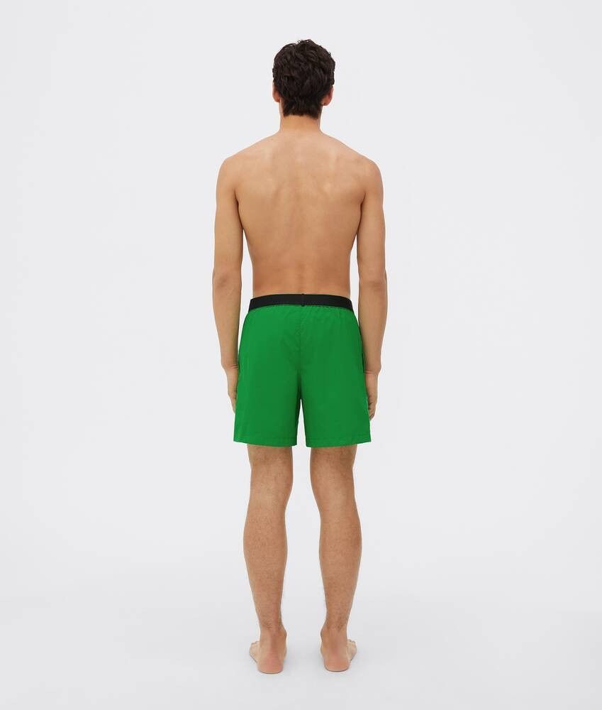 Bottega Veneta o1bcso1str0225 Swim Shorts in Green/Black Size US 28 / EU 44 - 2 Thumbnail