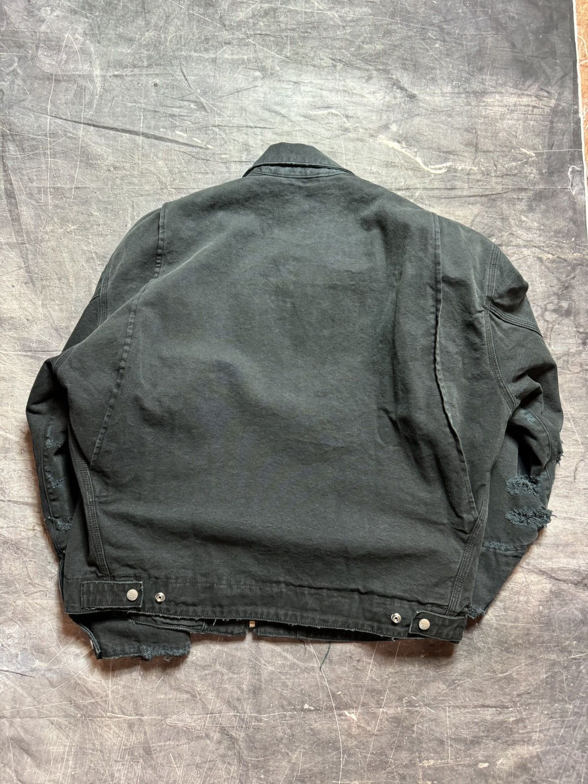 Enfants Riches Deprimes ENFANTS RICHES DÉPRIMÉS LOGO DISTRESSED WORK JACKET Size US M / EU 48-50 / 2 - 7 Thumbnail