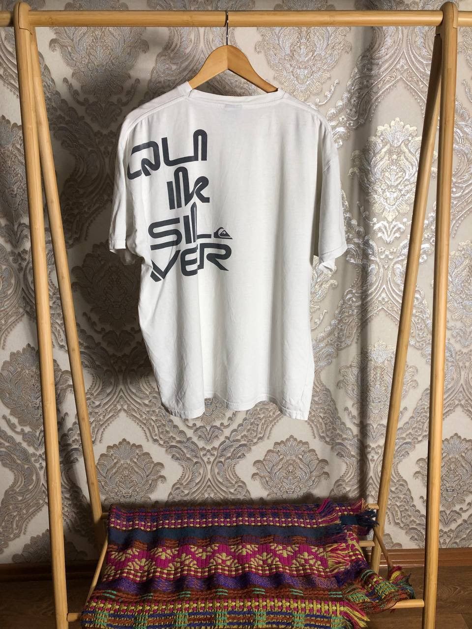 Quiksilver VINTAGE QUIKSILVER DOUBLE PRINTED SURF RETRO T-AHIRT Y2K 90s Size US L / EU 52-54 / 3 - 1 Thumbnail