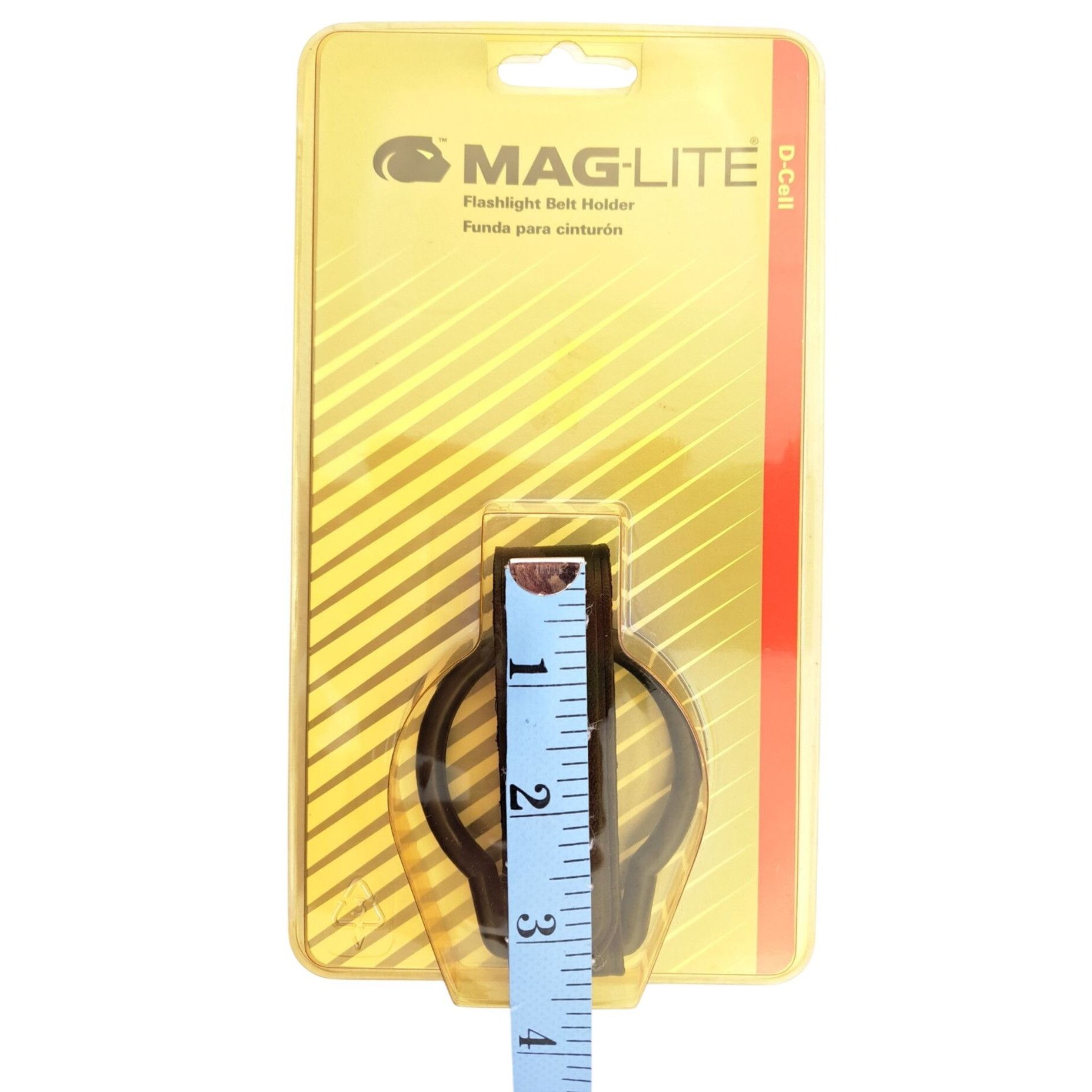 Other Vintage Mag-Lite D-Cell Flashlight Belt Holder Leather Loop Size ONE SIZE - 3 Thumbnail