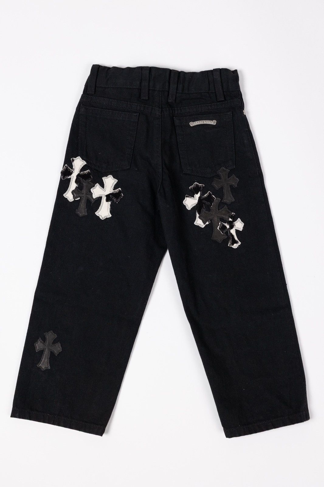Chrome Hearts Chrome Hearts KIDS Cross Patch Denim Size 22" - 2 Thumbnail