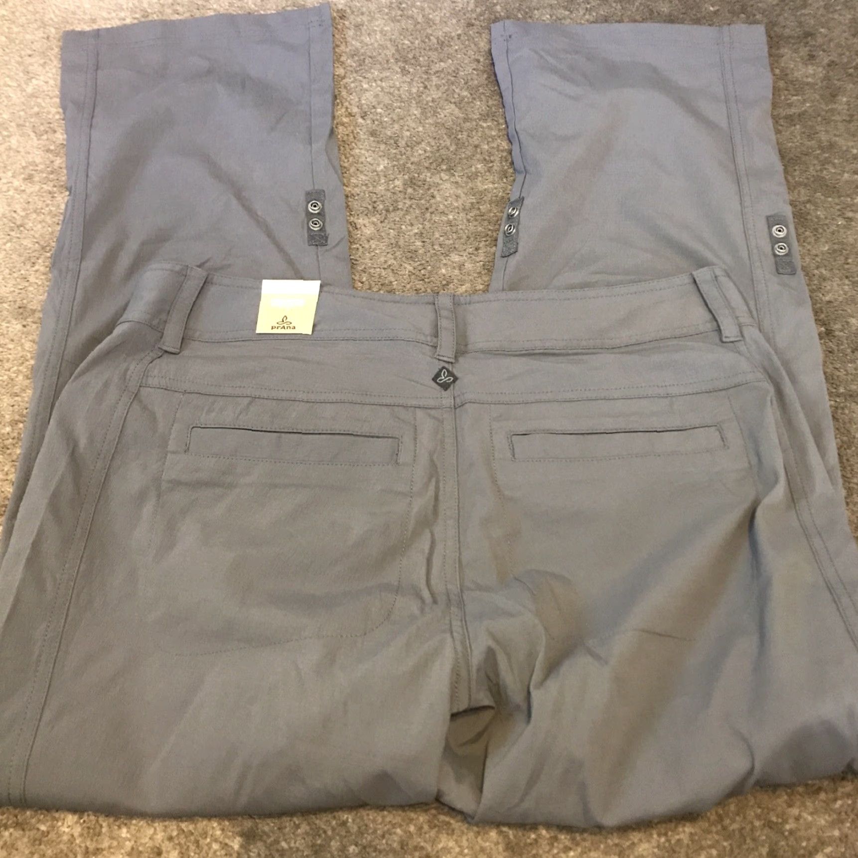 Prana prAna Women’s Pant Hiking Pants 12 Gray Keeley Pant Regular (Bootcut) Stretch N N? Size 34" / US 12 / IT 48 - 7 Thumbnail