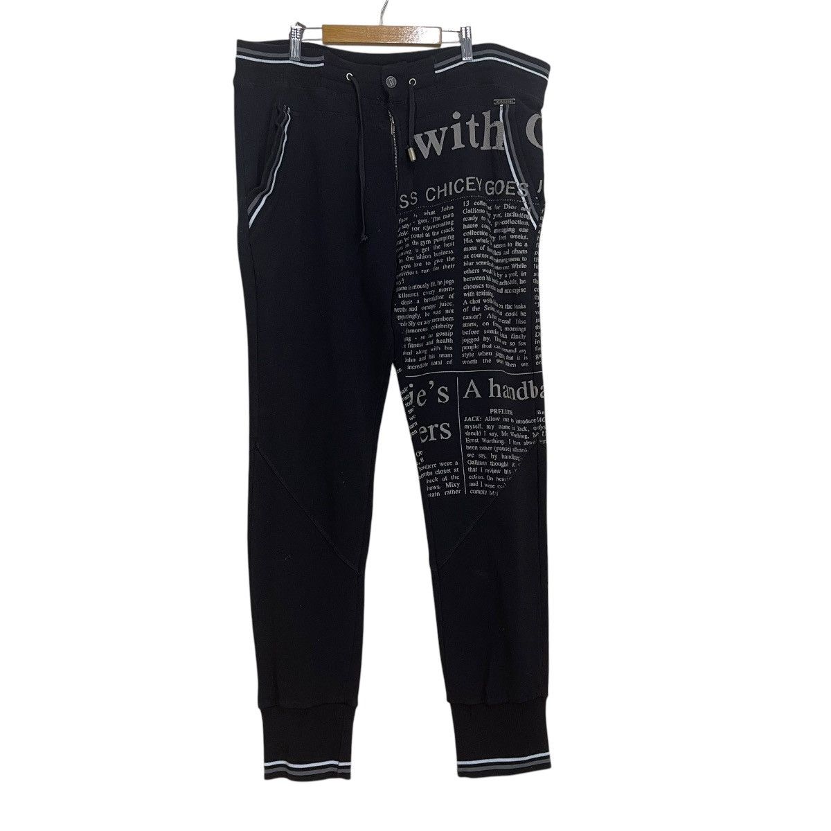 John Galliano John Galliano Jogger Pants Size US 36 / EU 52 - 2 Thumbnail