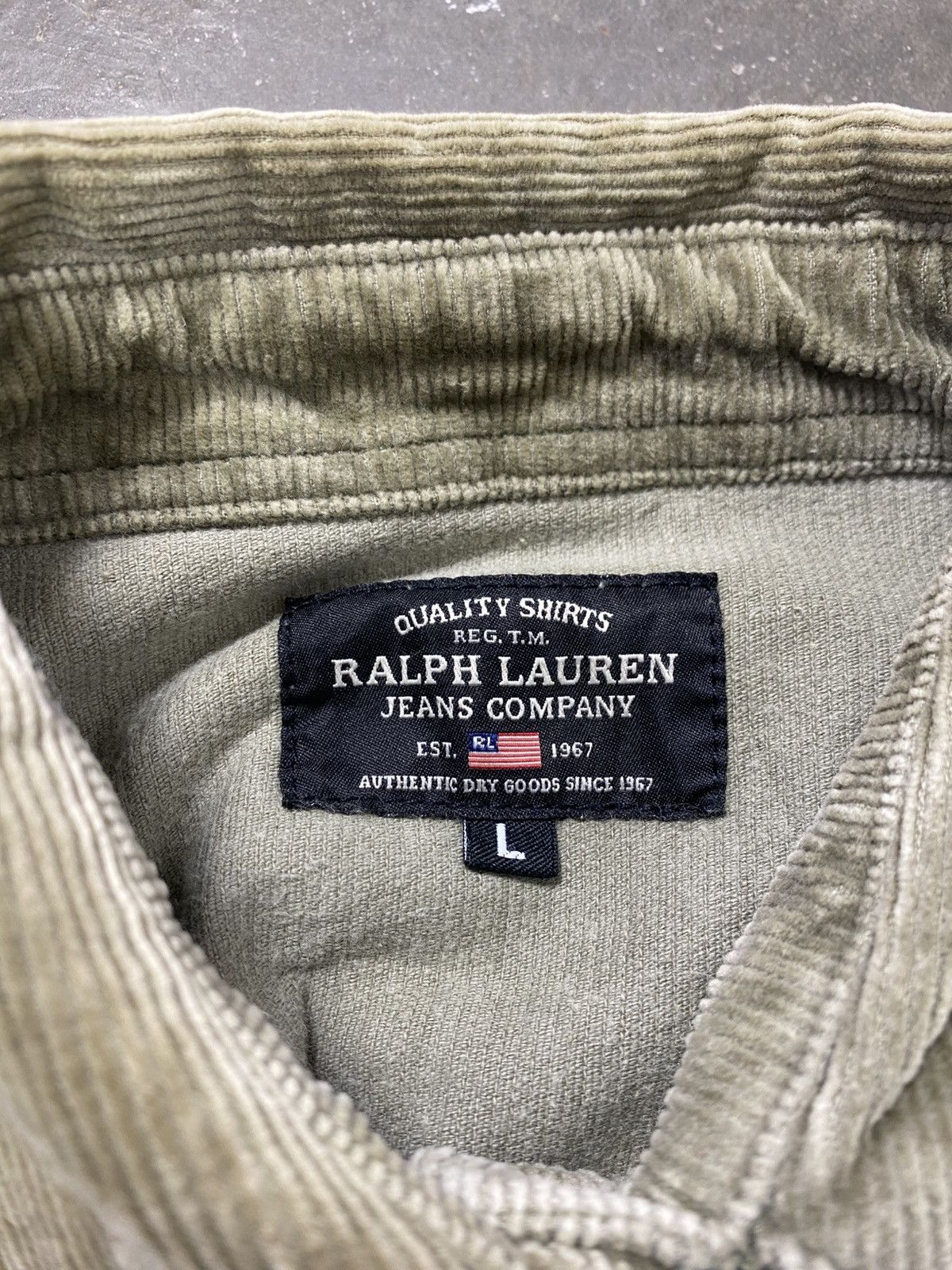 Polo Ralph Lauren Rare Ralph Lauren Button Tap Corduroy Jacket Size S / US 4 / IT 40 - 11 Thumbnail