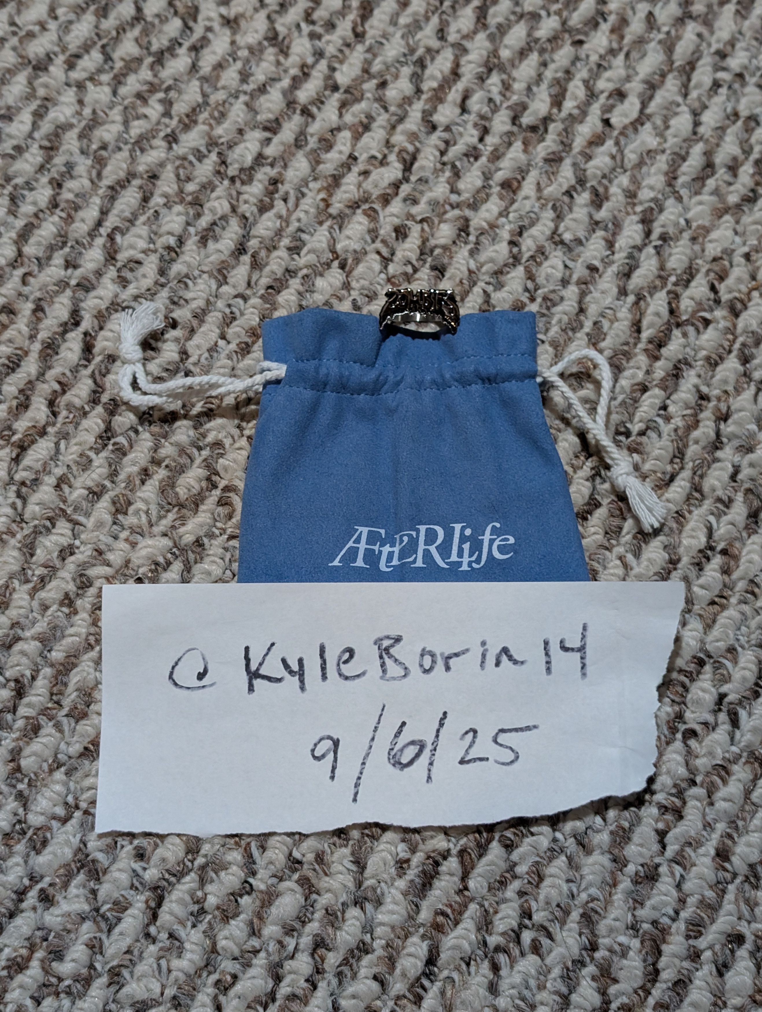 Flatbush Zombies Afterlife Ring - Flatbush Zombies Size 8 (New) Size ONE SIZE - 1 Thumbnail