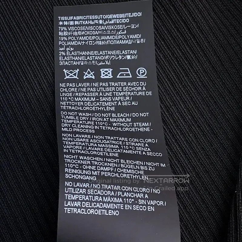 Yves Saint Laurent YSL Black Casual Pants for Women . Size 23" - 7 Thumbnail